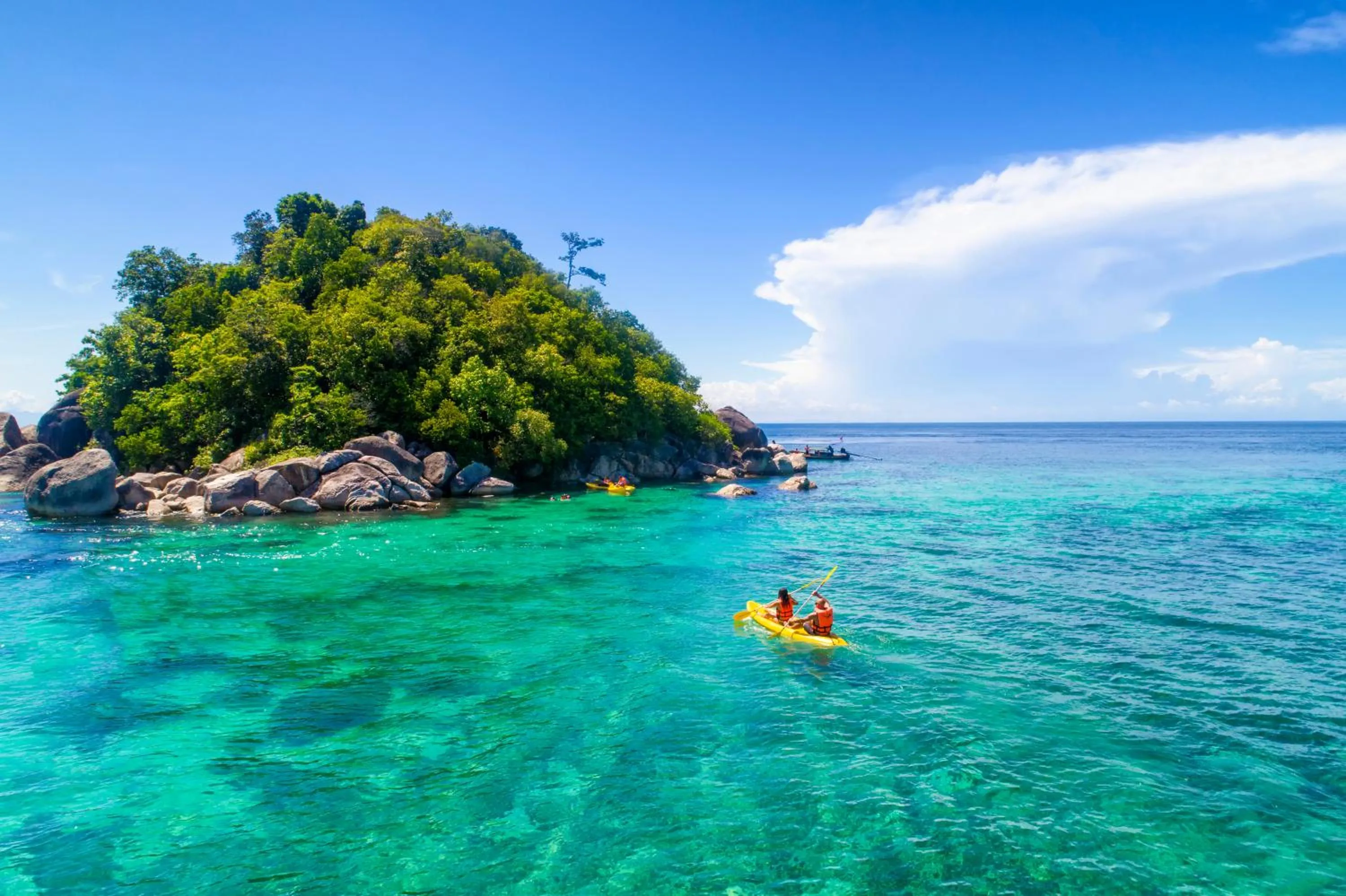 Beach in Idyllic Concept Resort