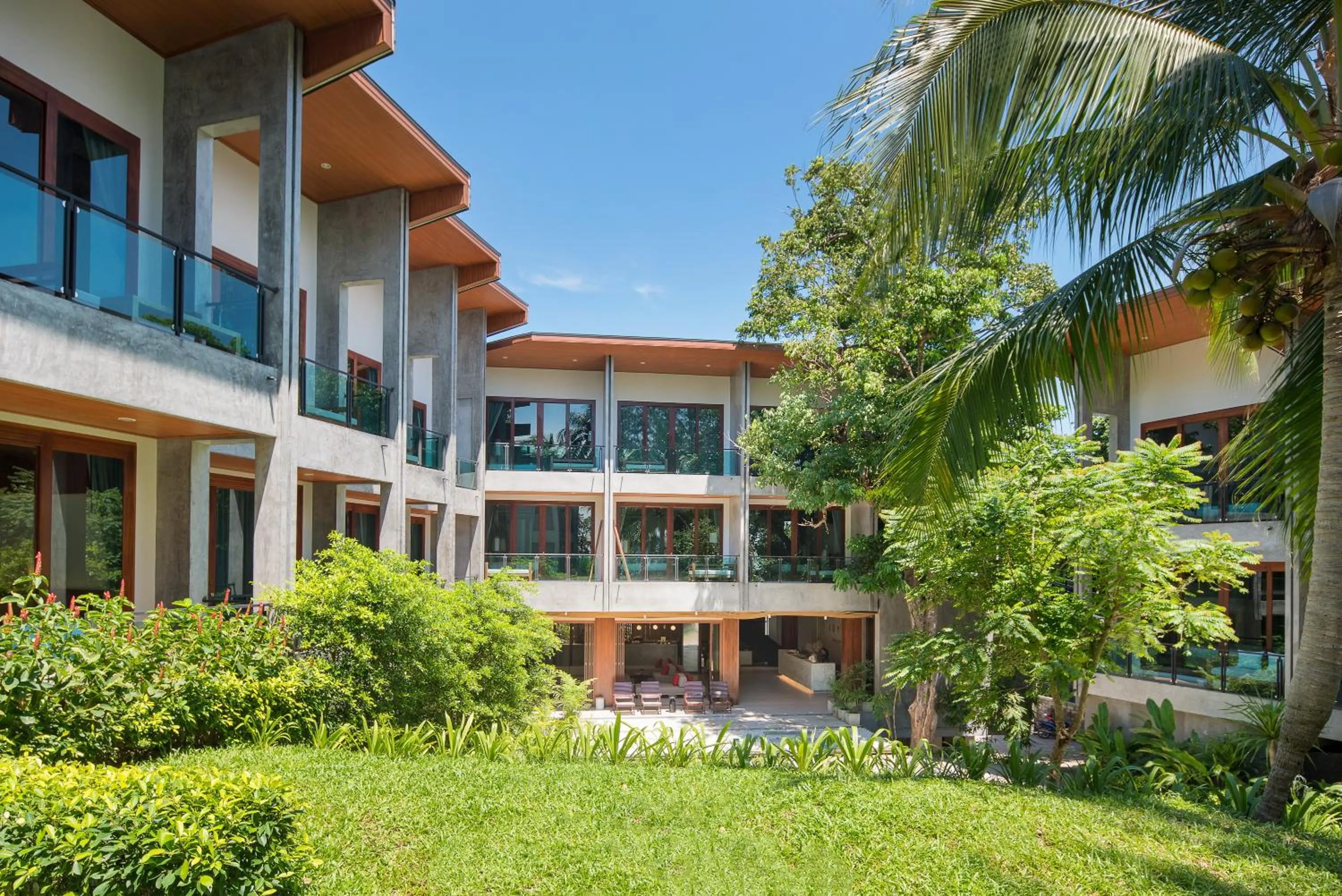 Garden in Idyllic Concept Resort