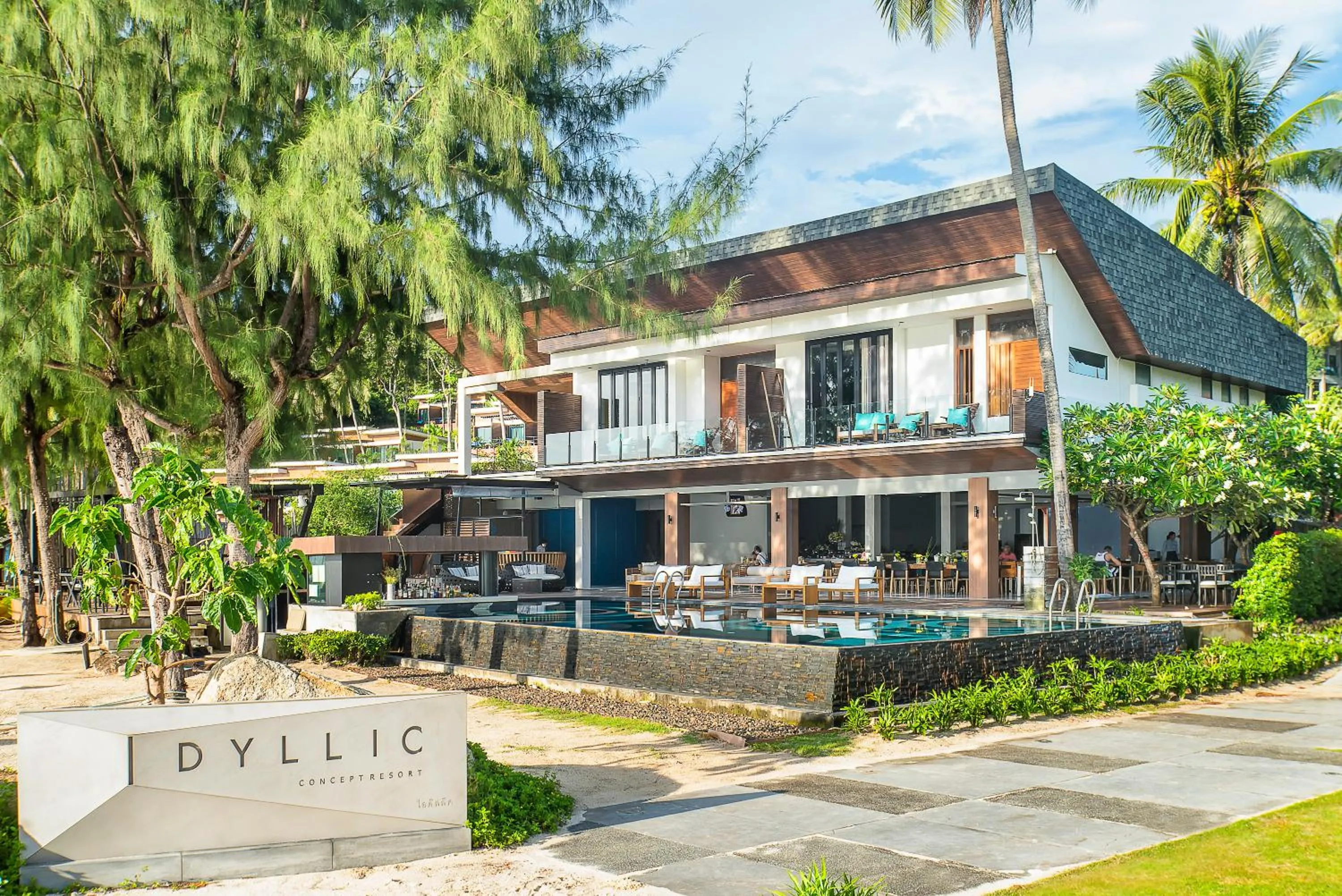 Restaurant/places to eat in Idyllic Concept Resort