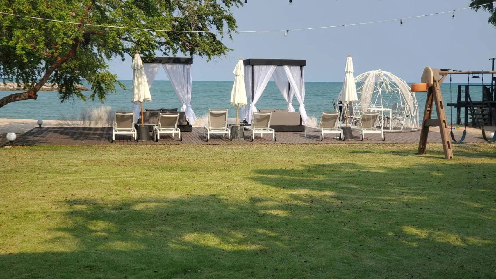 Garden in Cher Resort