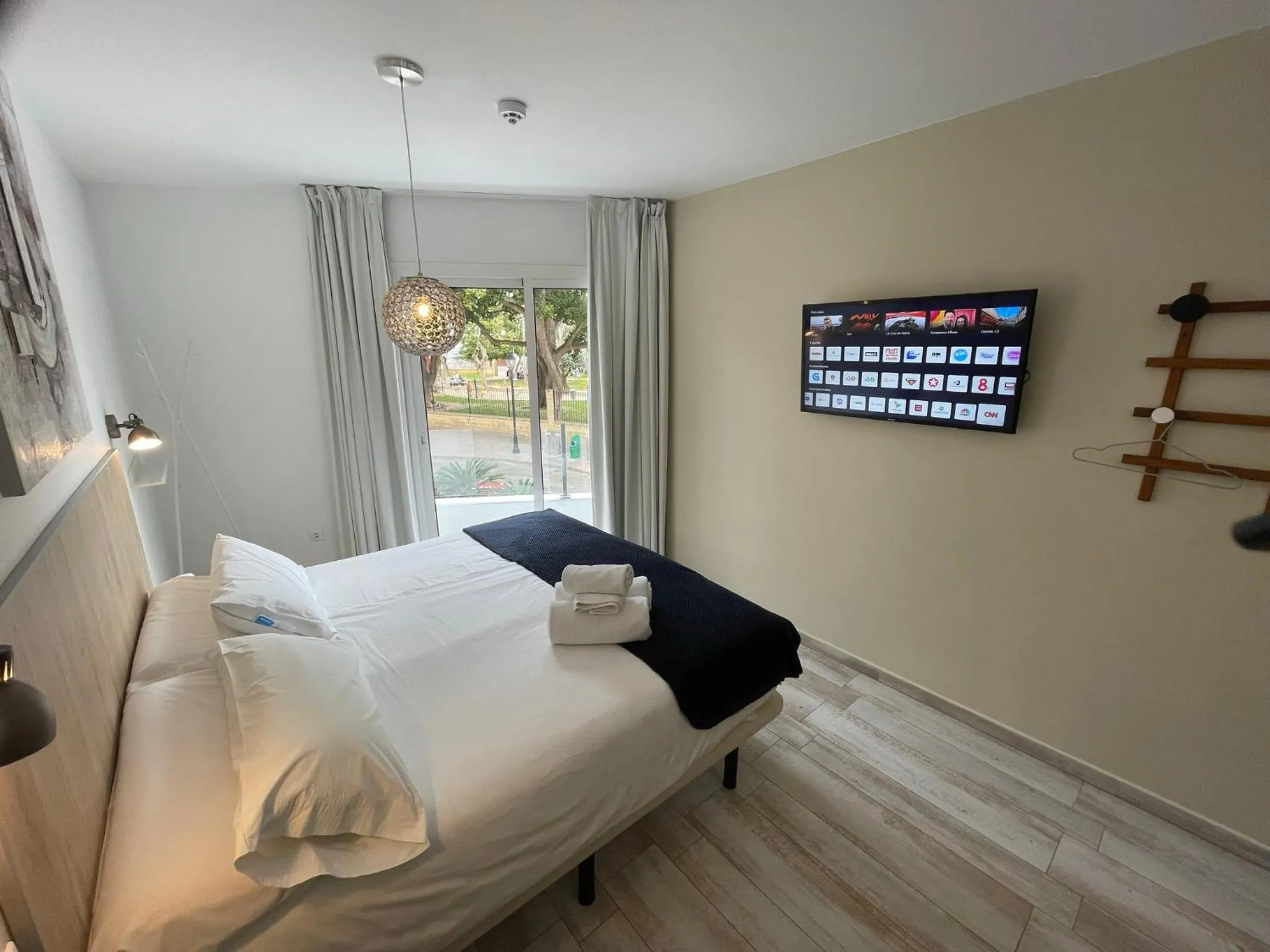 Bed in Terrace Costa Hotel