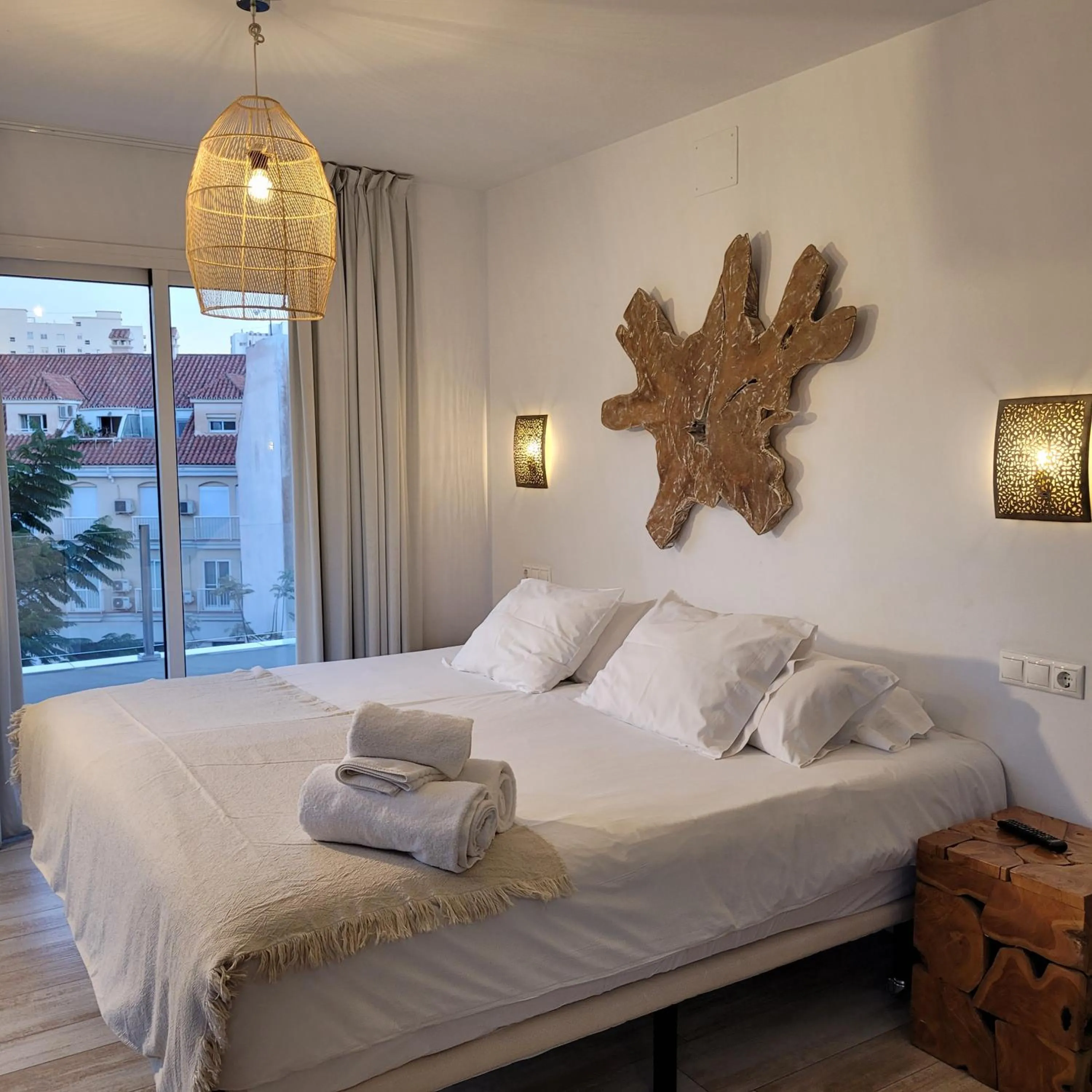 Bed in Terrace Costa Hotel