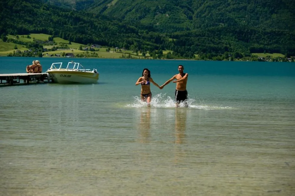 Beach in Hotel Seerose Wolfgangsee