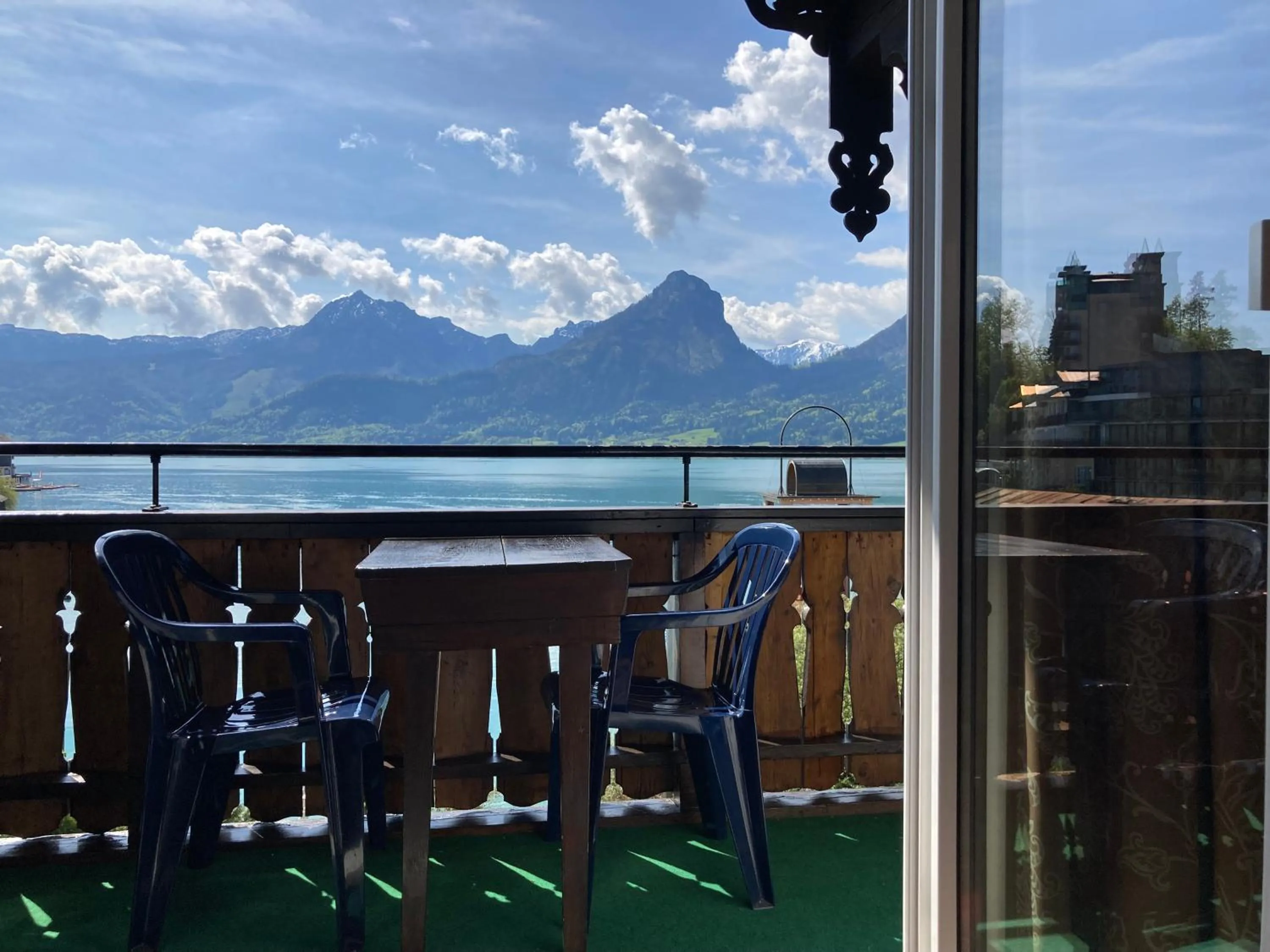 View (from property/room) in Hotel Seerose Wolfgangsee