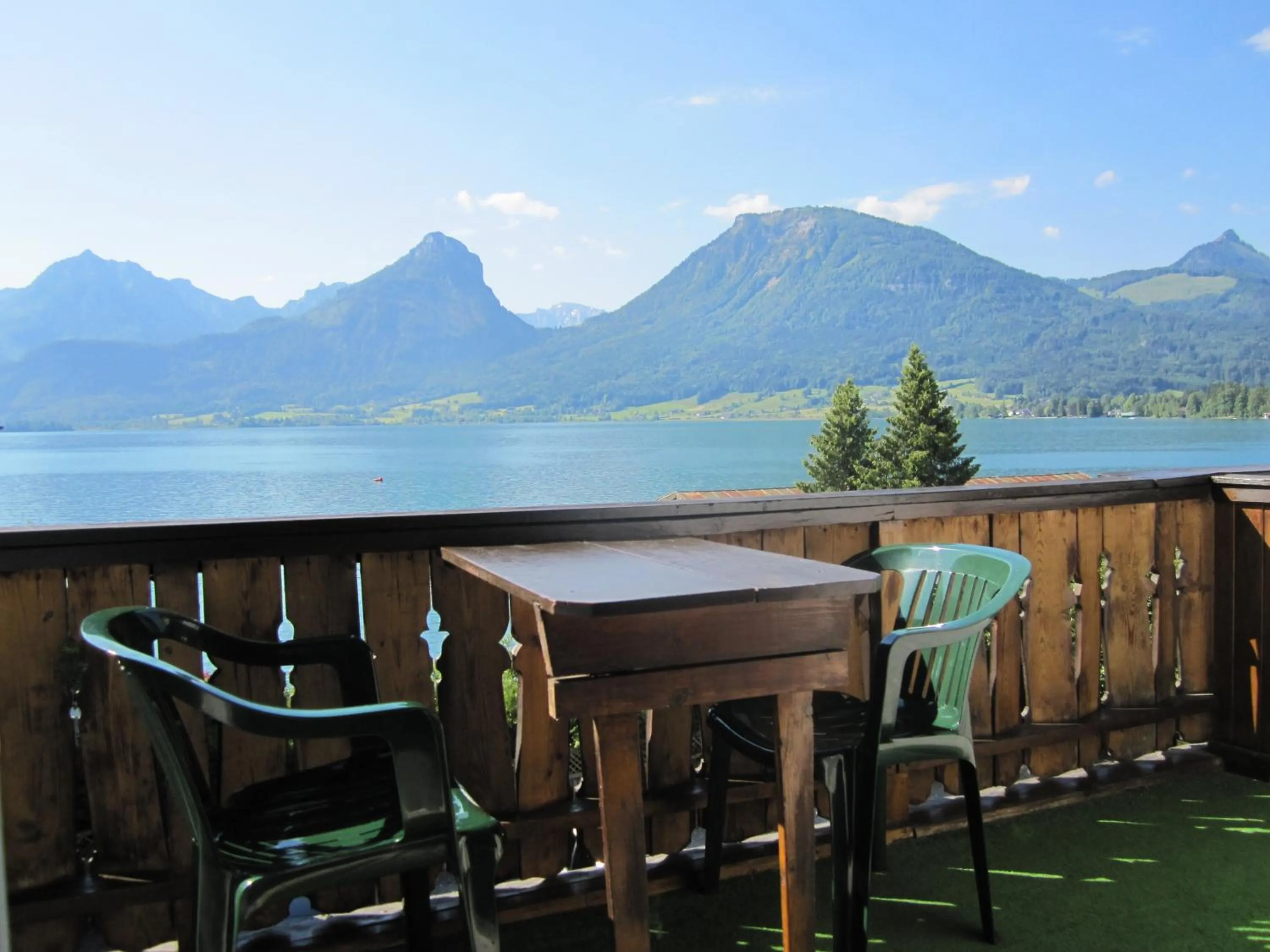 Balcony/Terrace in Hotel Seerose Wolfgangsee