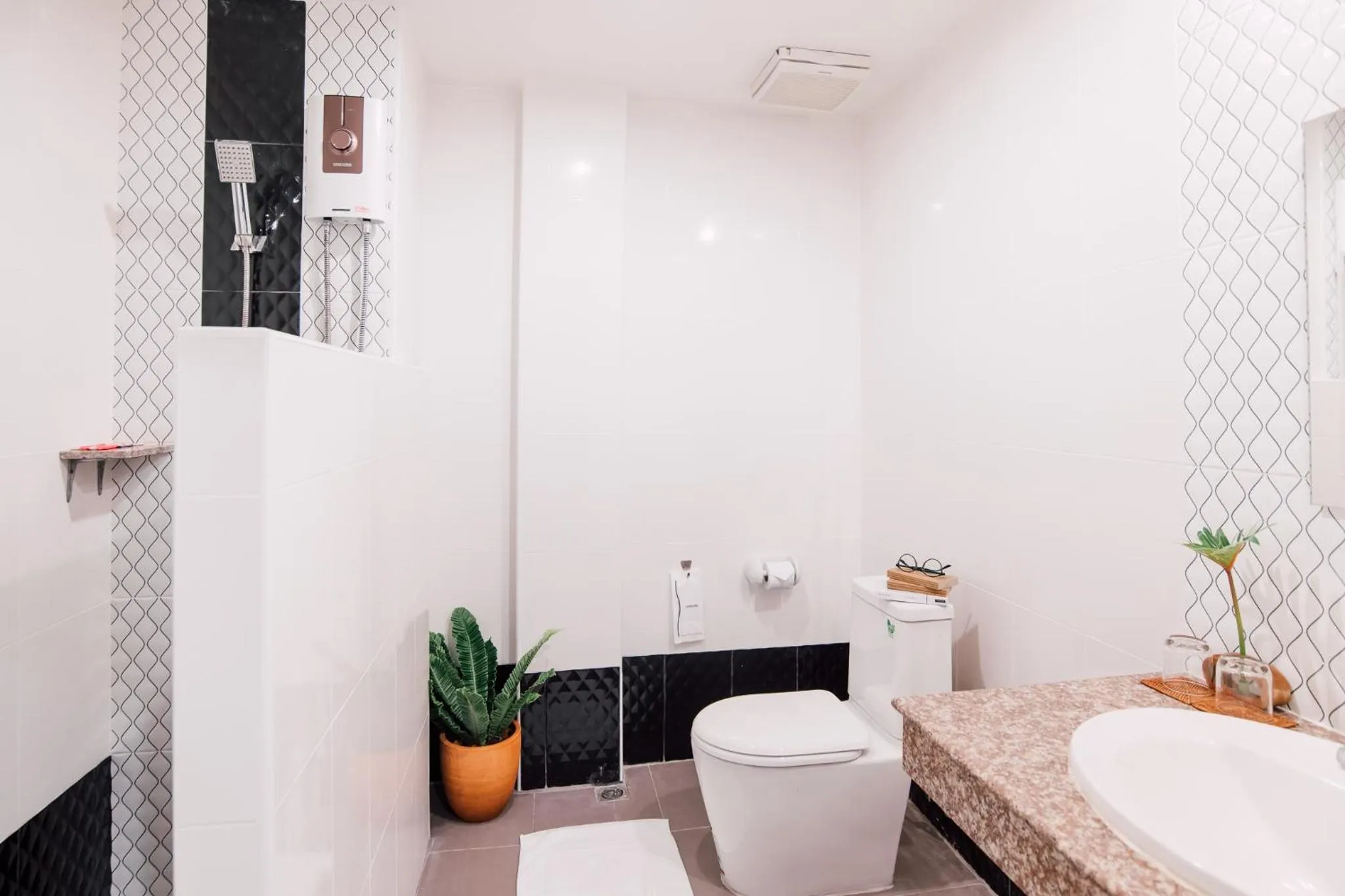 Shower in Harvest House