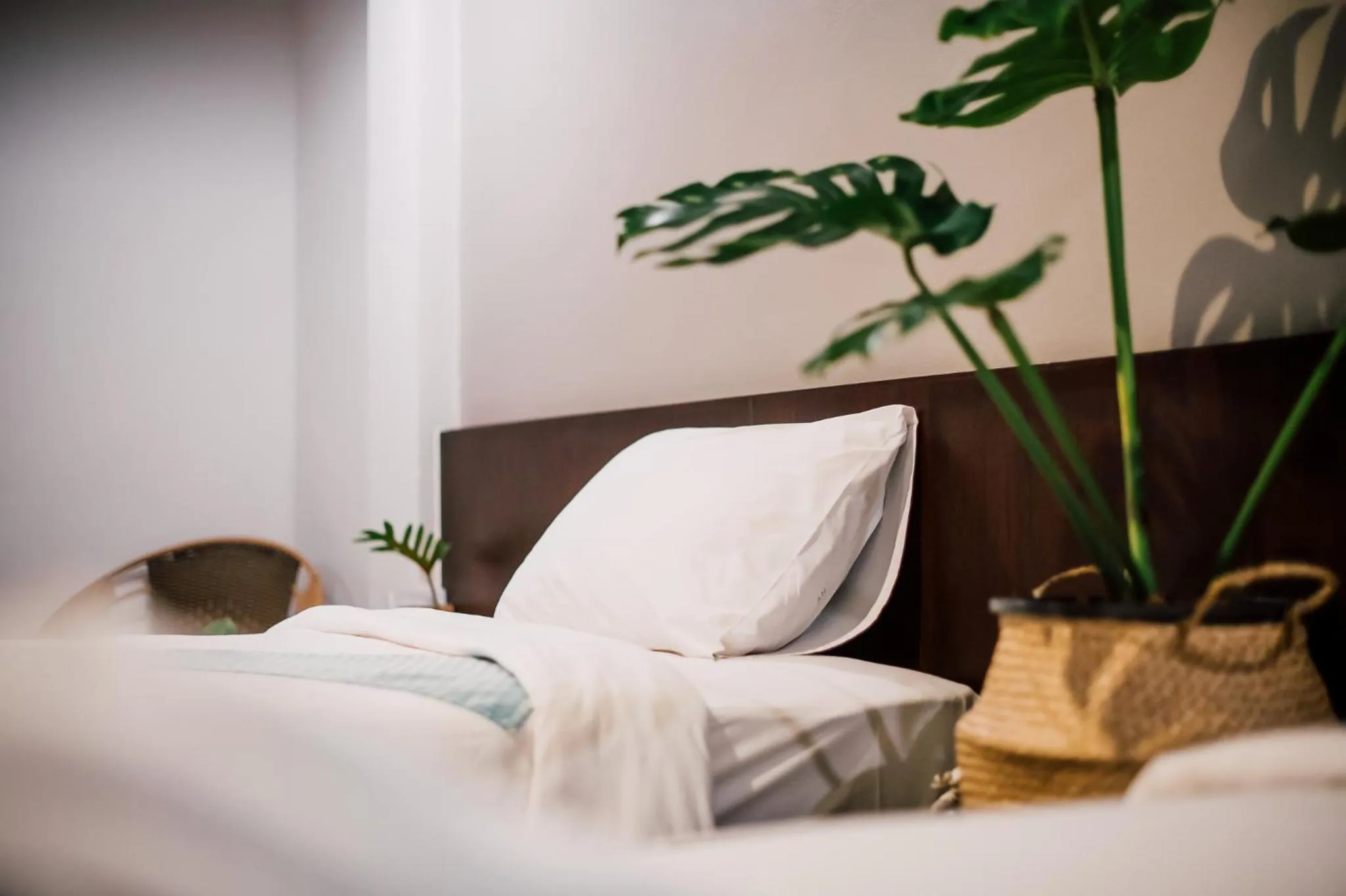 Decorative detail, Bed in Harvest House