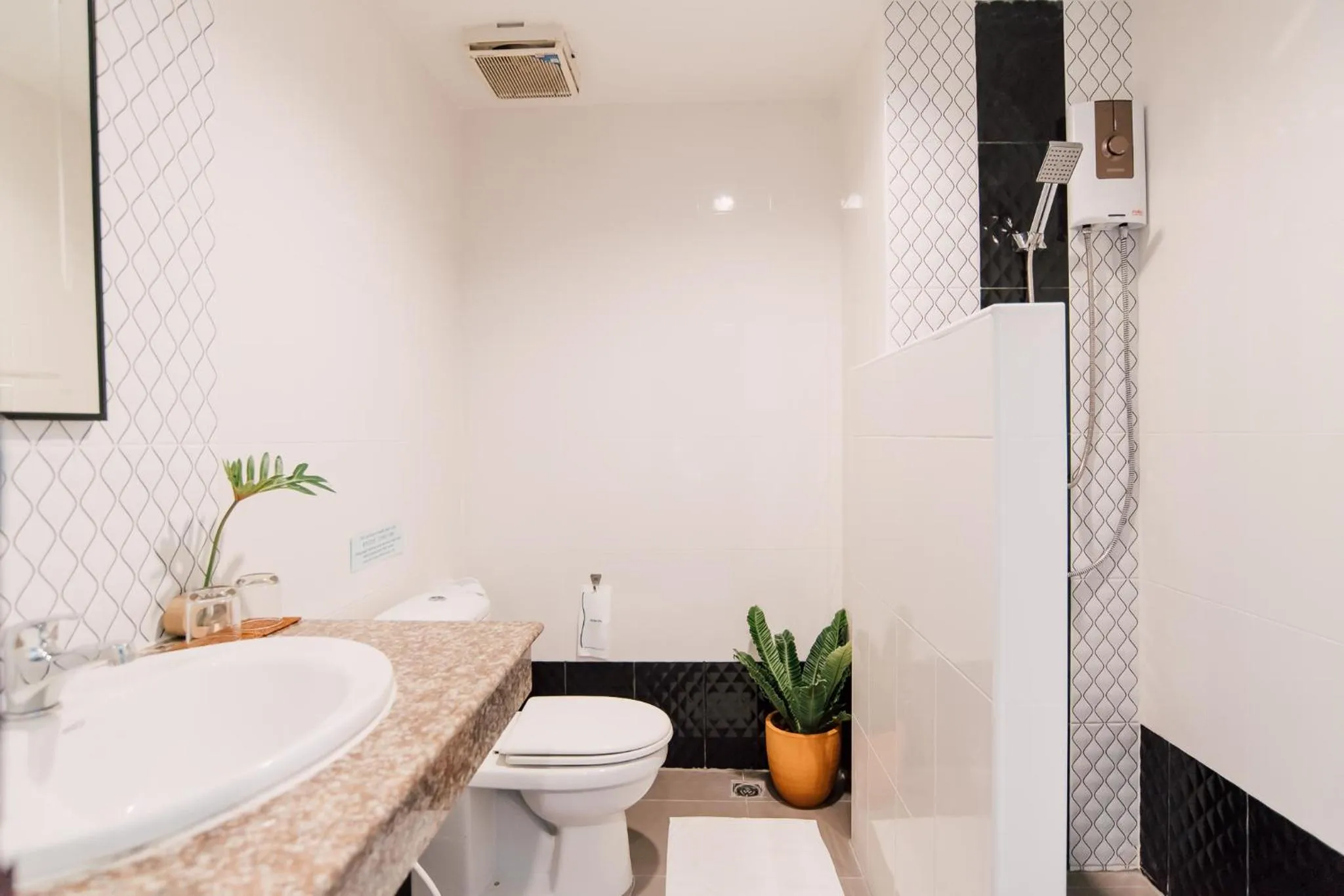 Shower in Harvest House