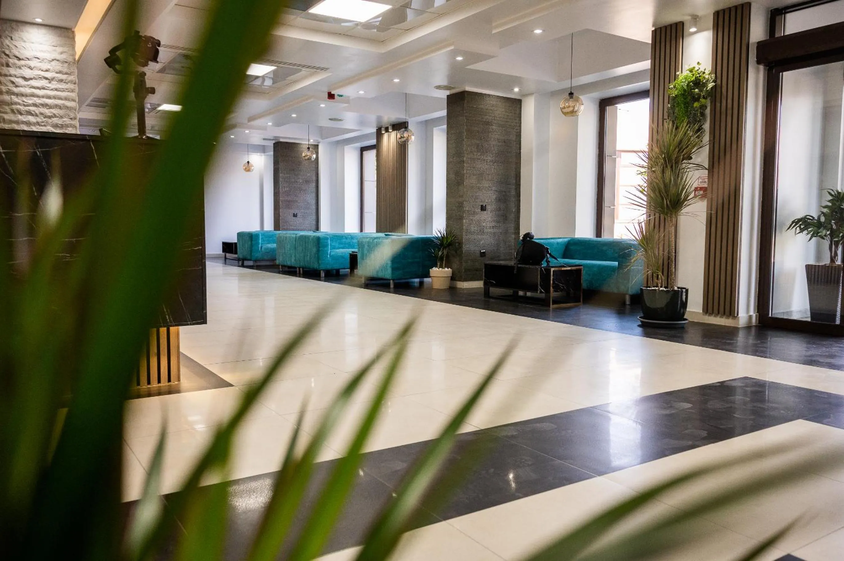 Seating area in Black Tulip Hotel