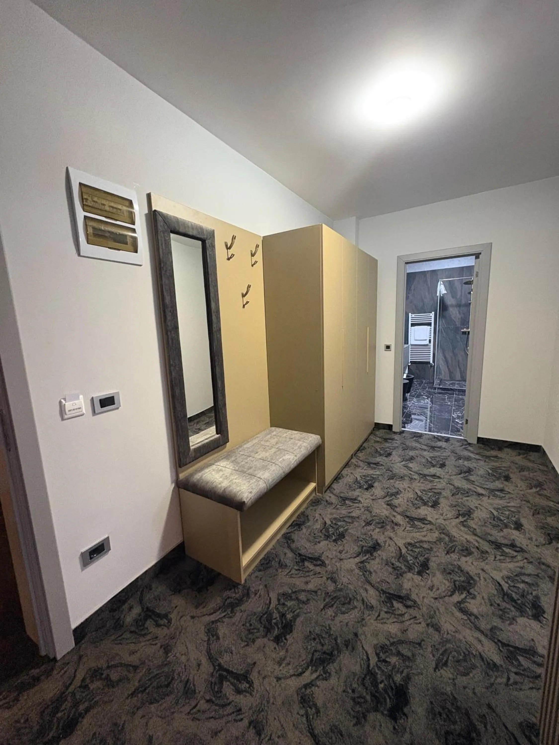 wardrobe in Black Tulip Hotel