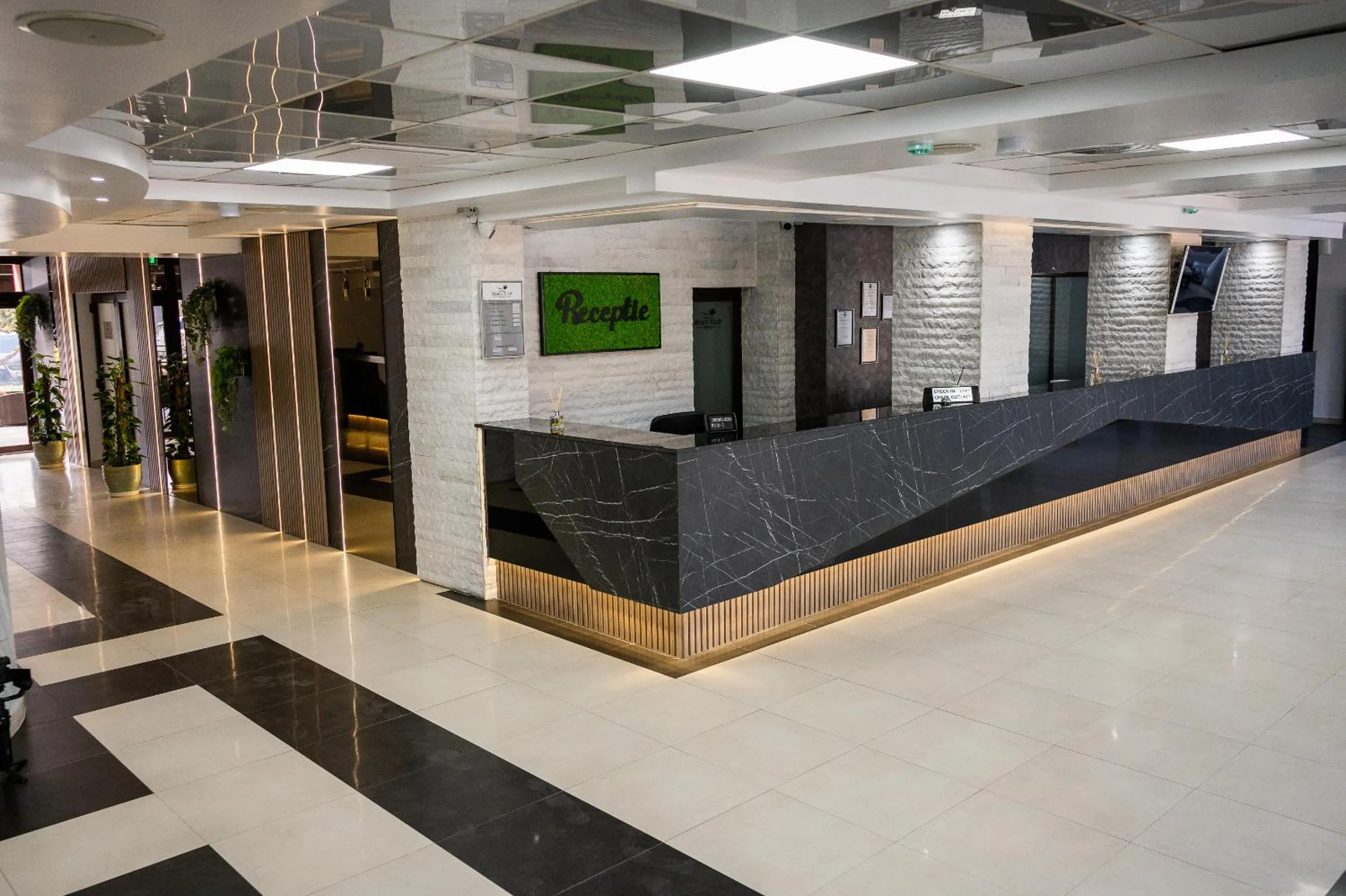 Lobby or reception in Black Tulip Hotel