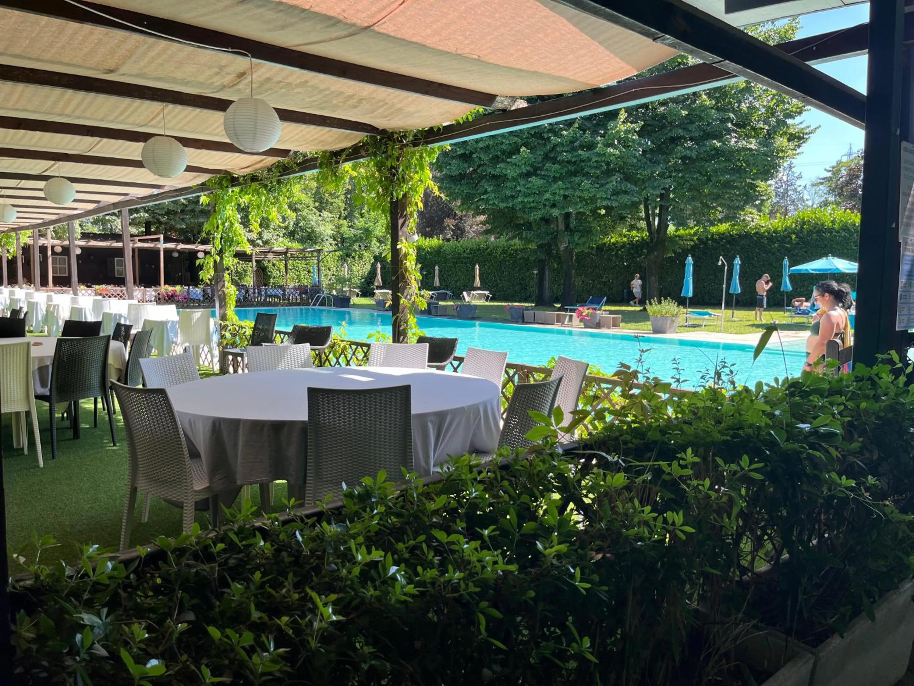 Restaurant/places to eat in Hotel Sporting Brugherio