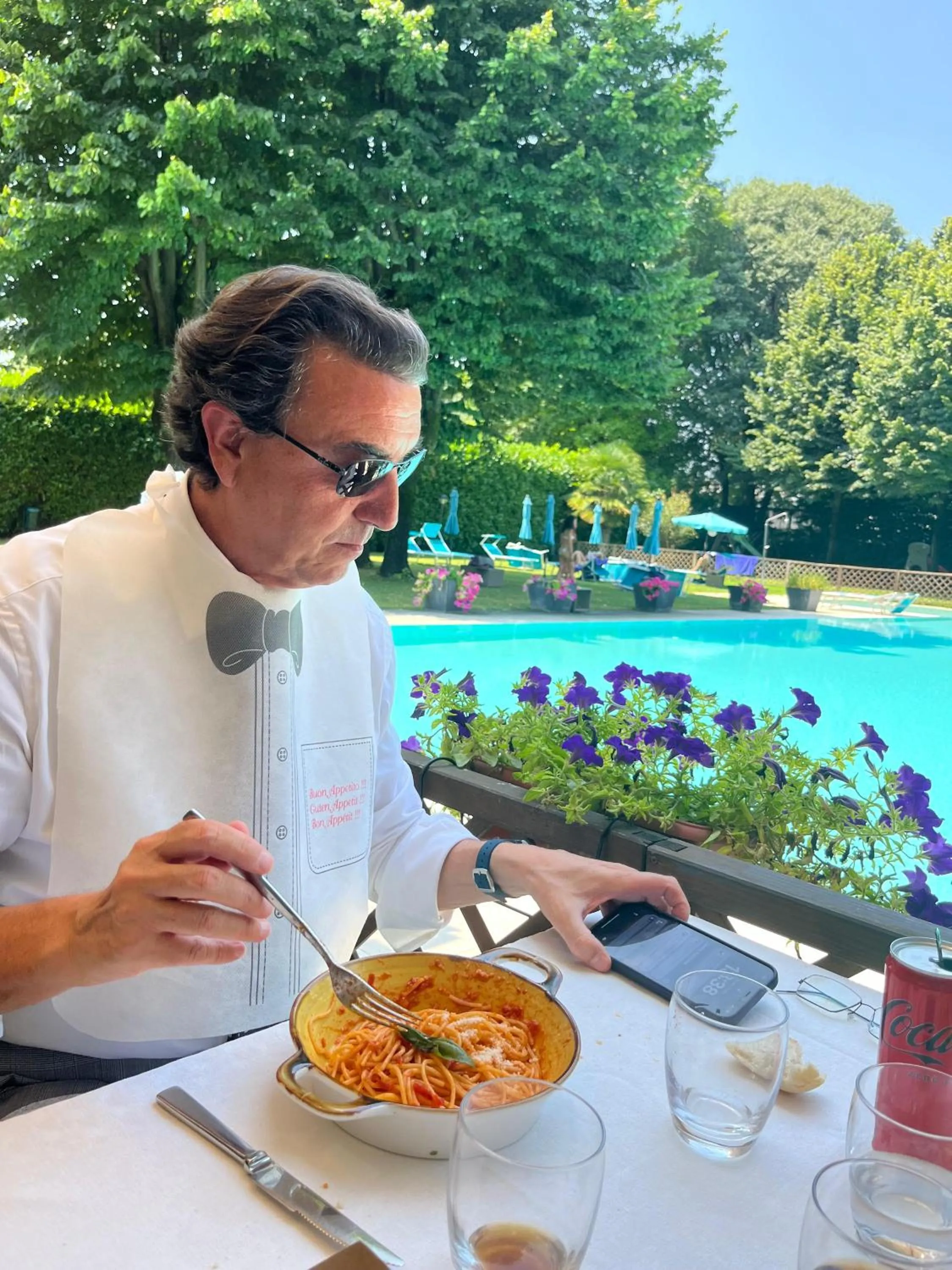 Restaurant/places to eat in Hotel Sporting Brugherio