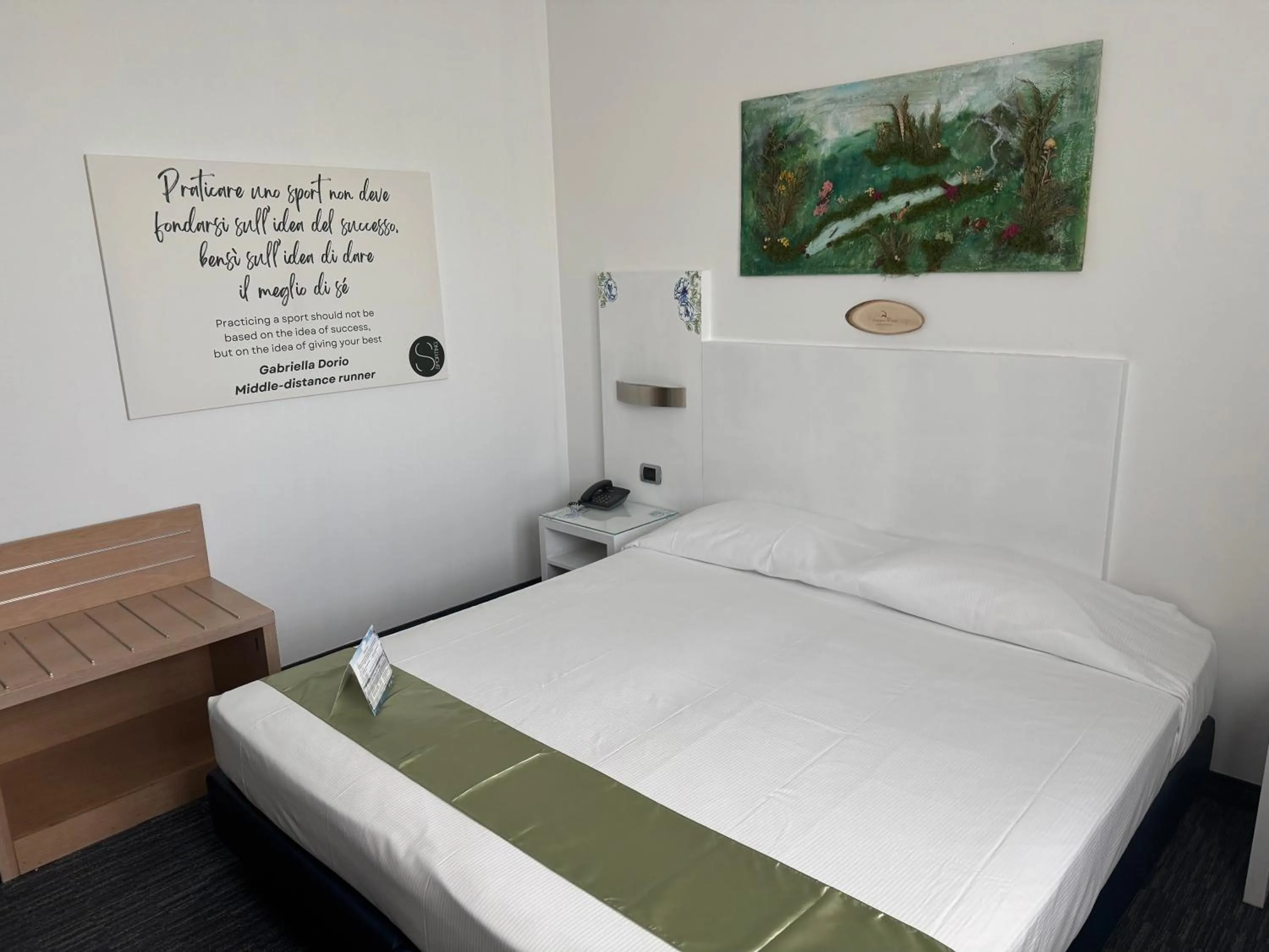 Bed in Hotel Sporting Cologno