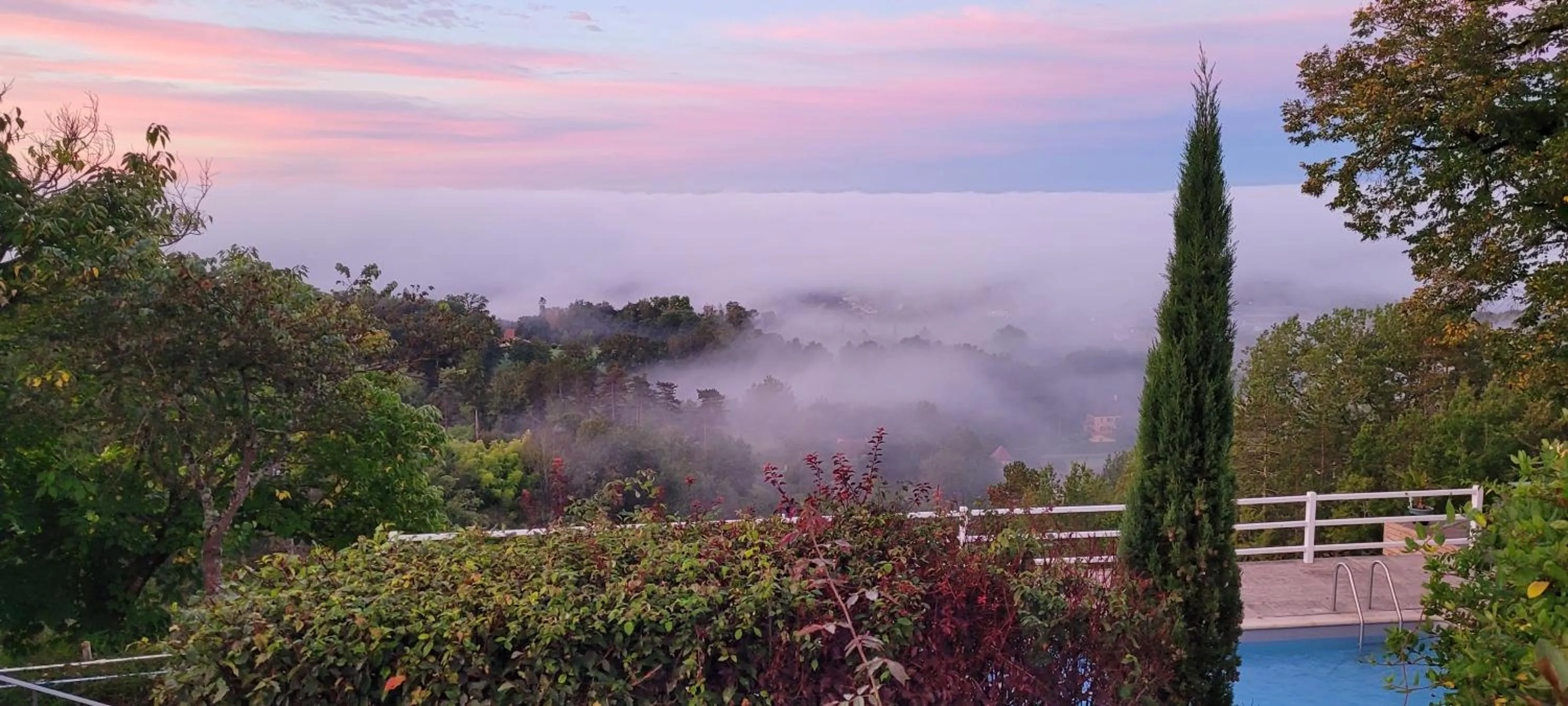 Natural landscape in le clos des etoiles B&B