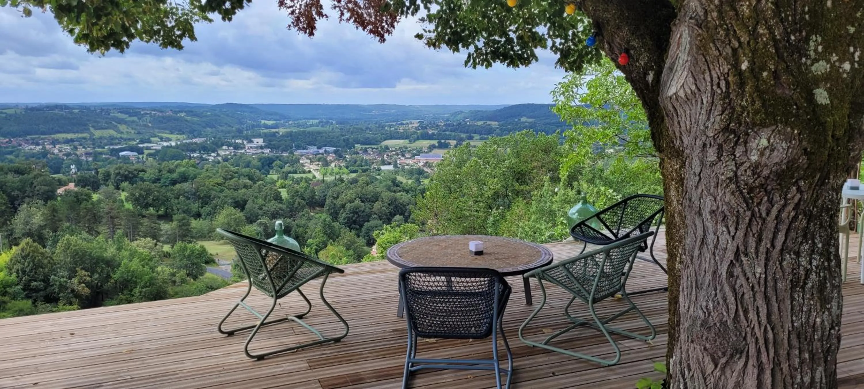 Natural landscape in le clos des etoiles B&B