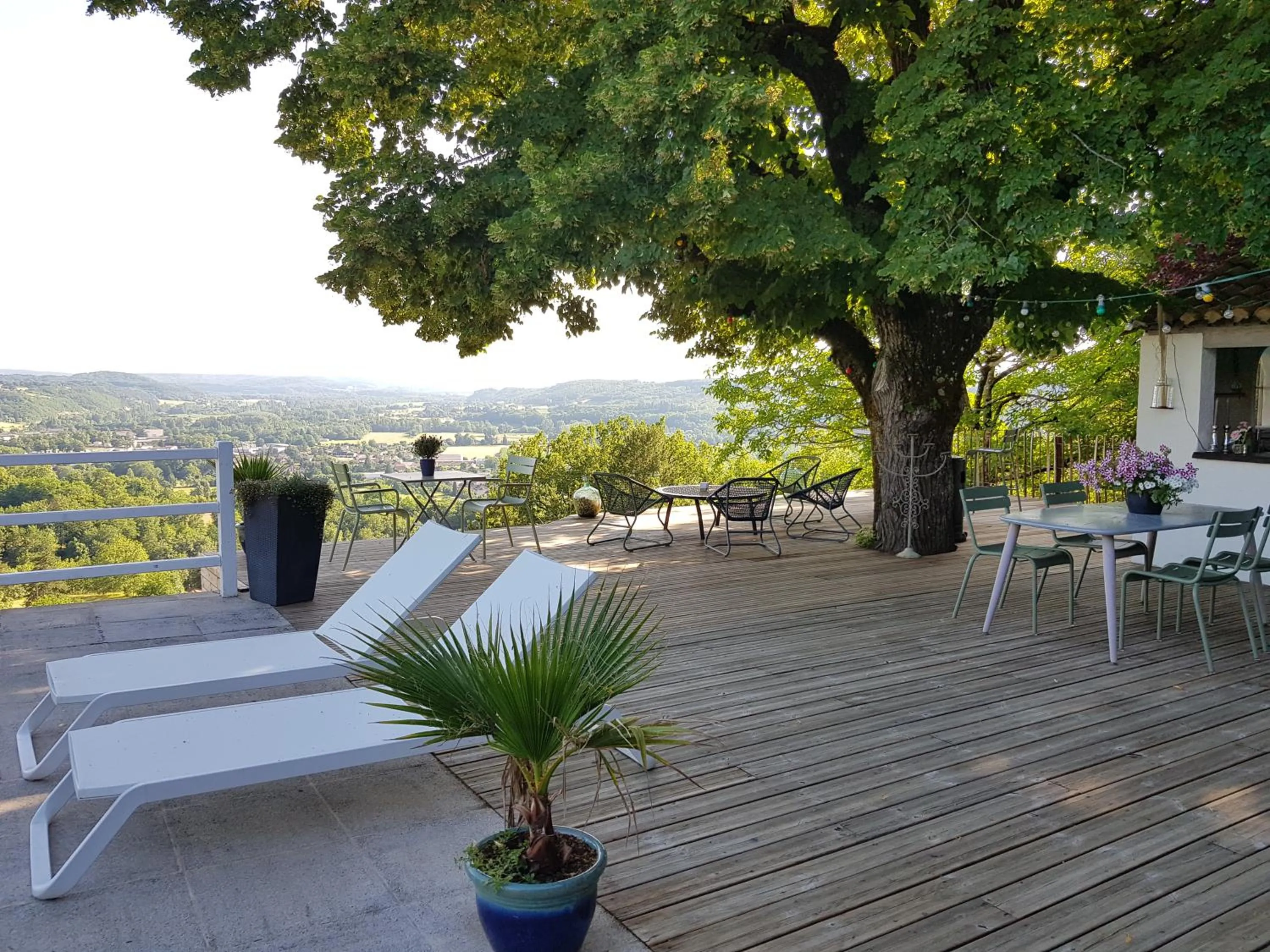 View (from property/room) in le clos des etoiles B&B