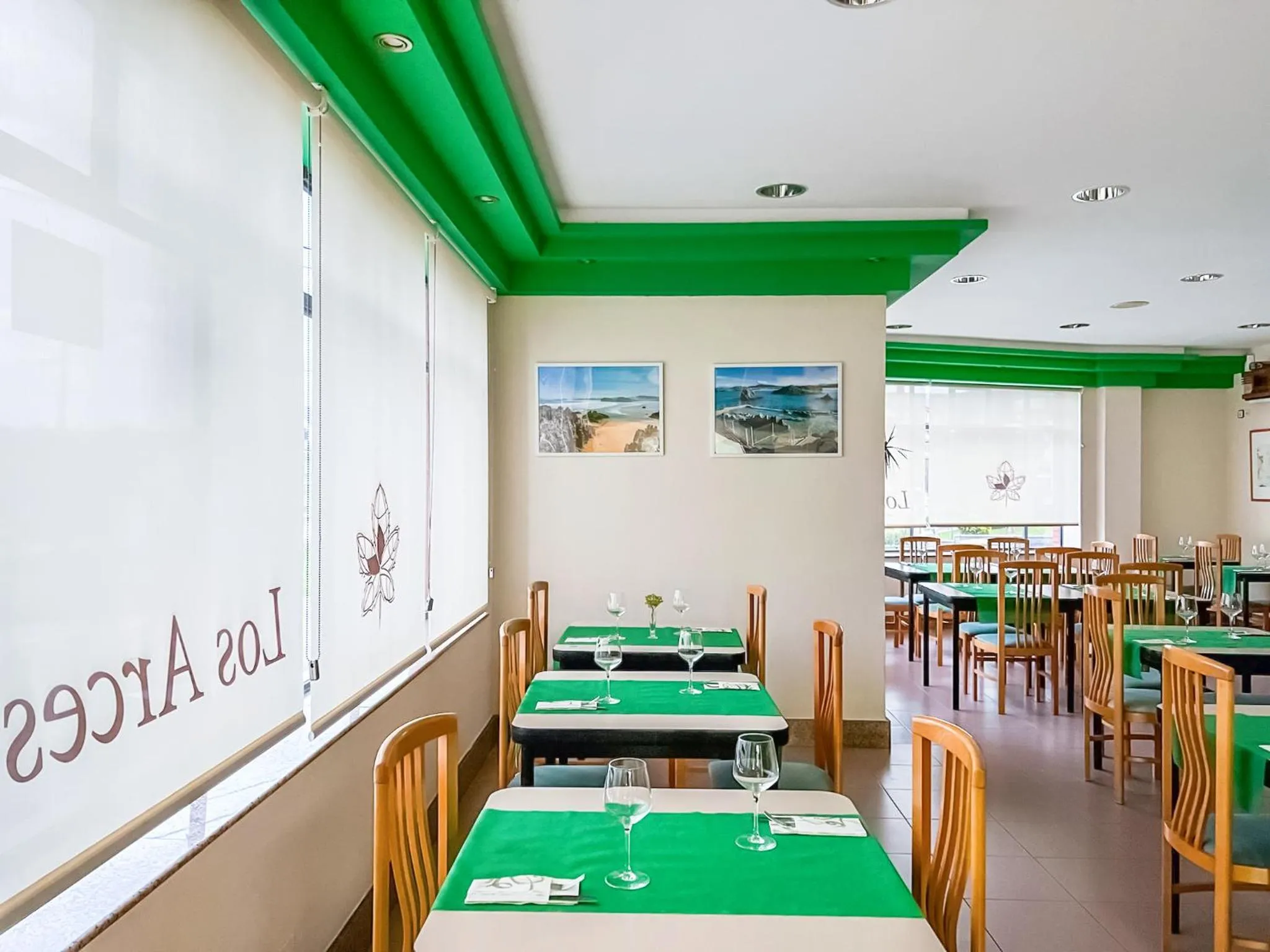 Dining area in Hotel Los Arces