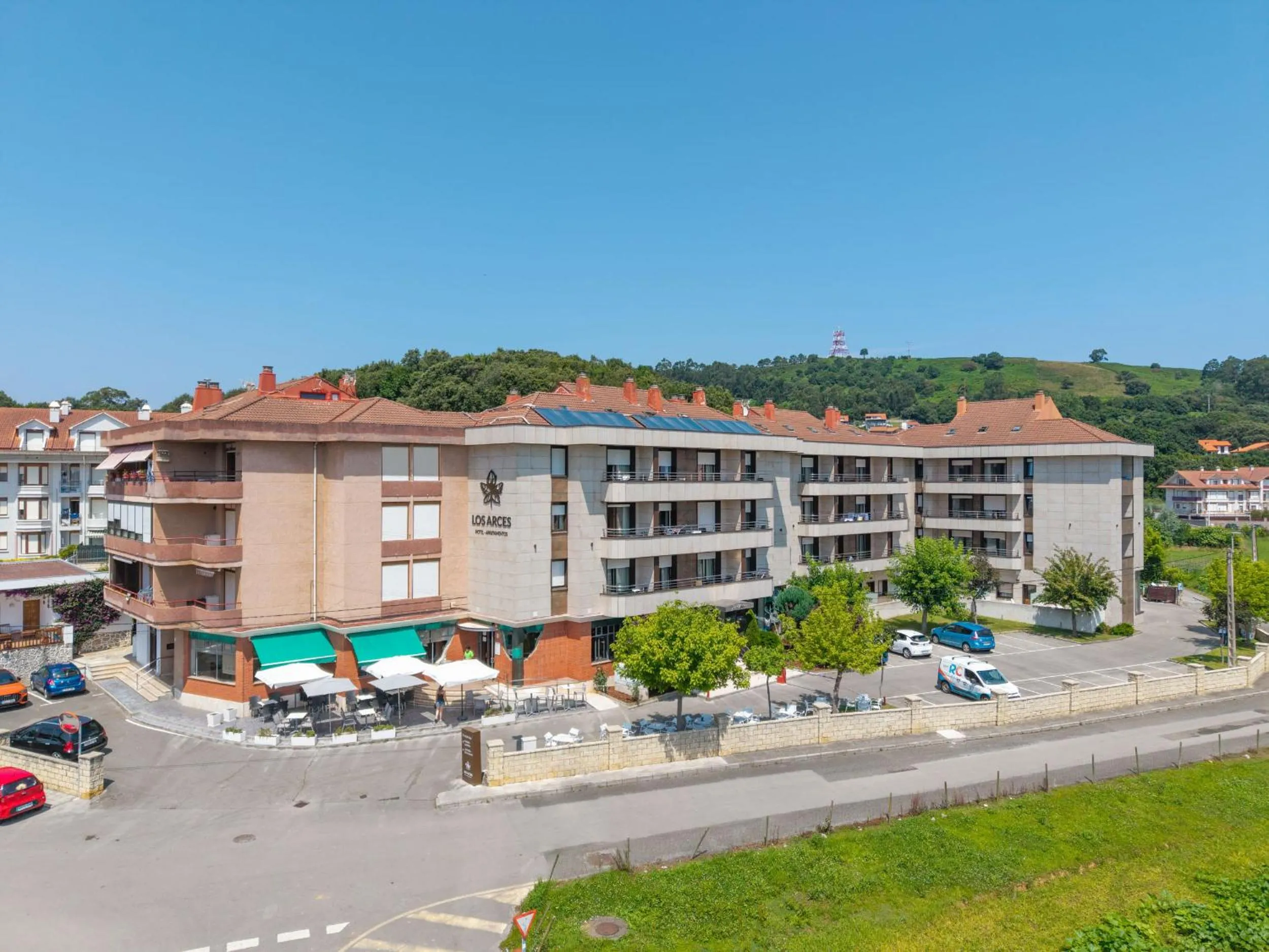 Property building in Hotel Los Arces