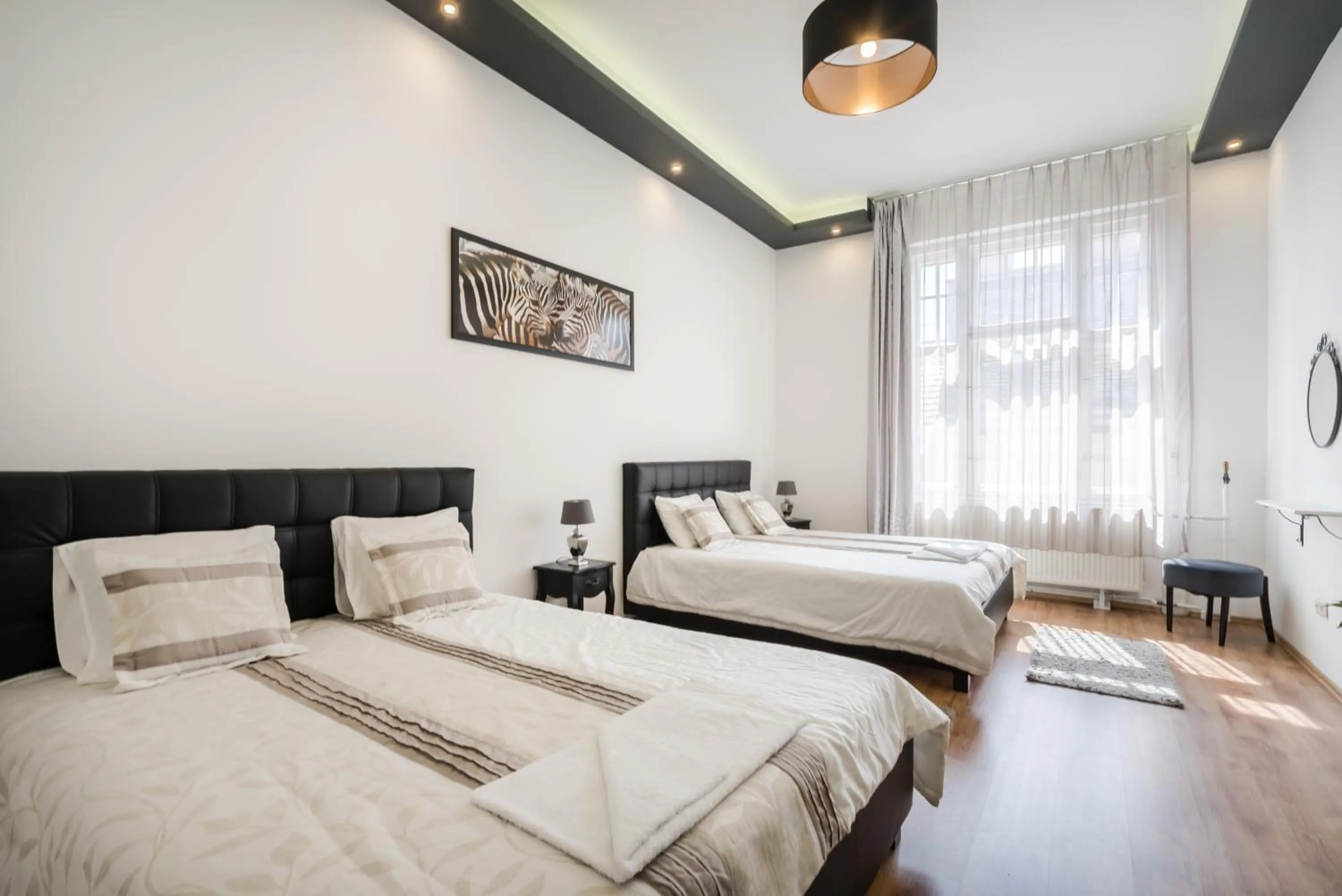 Bed in Real Apartments Zichy
