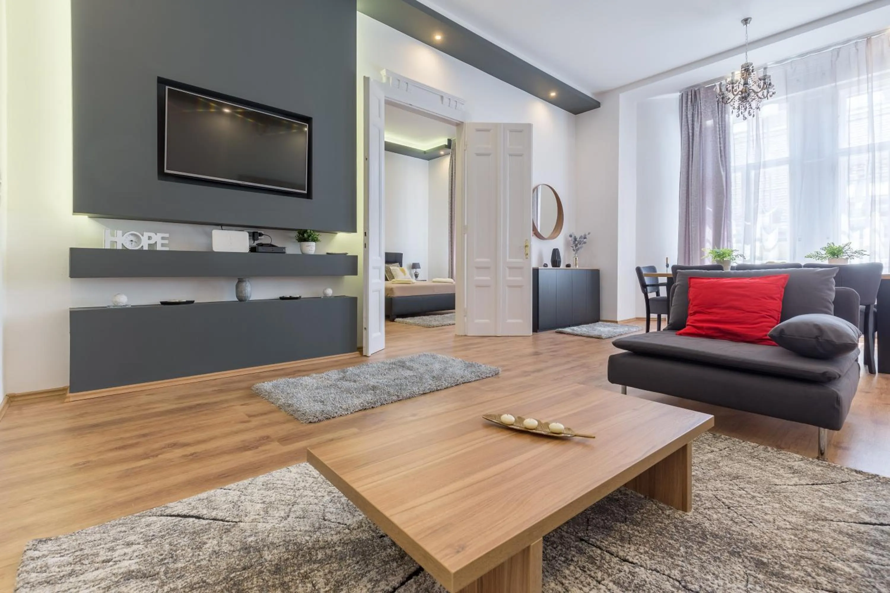 Living room in Real Apartments Zichy