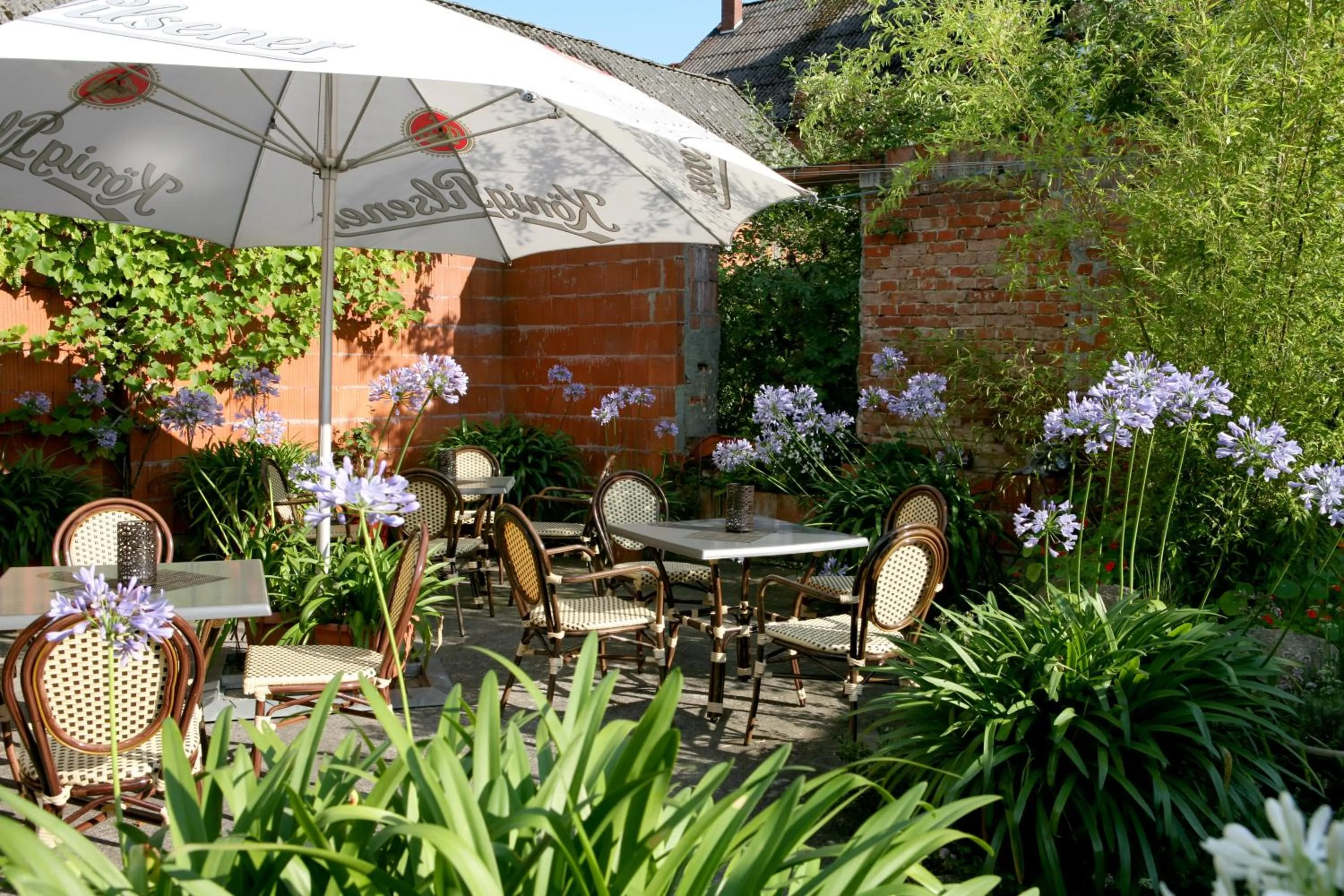 Garden in Nigel Restaurant & Hotel im Wendland