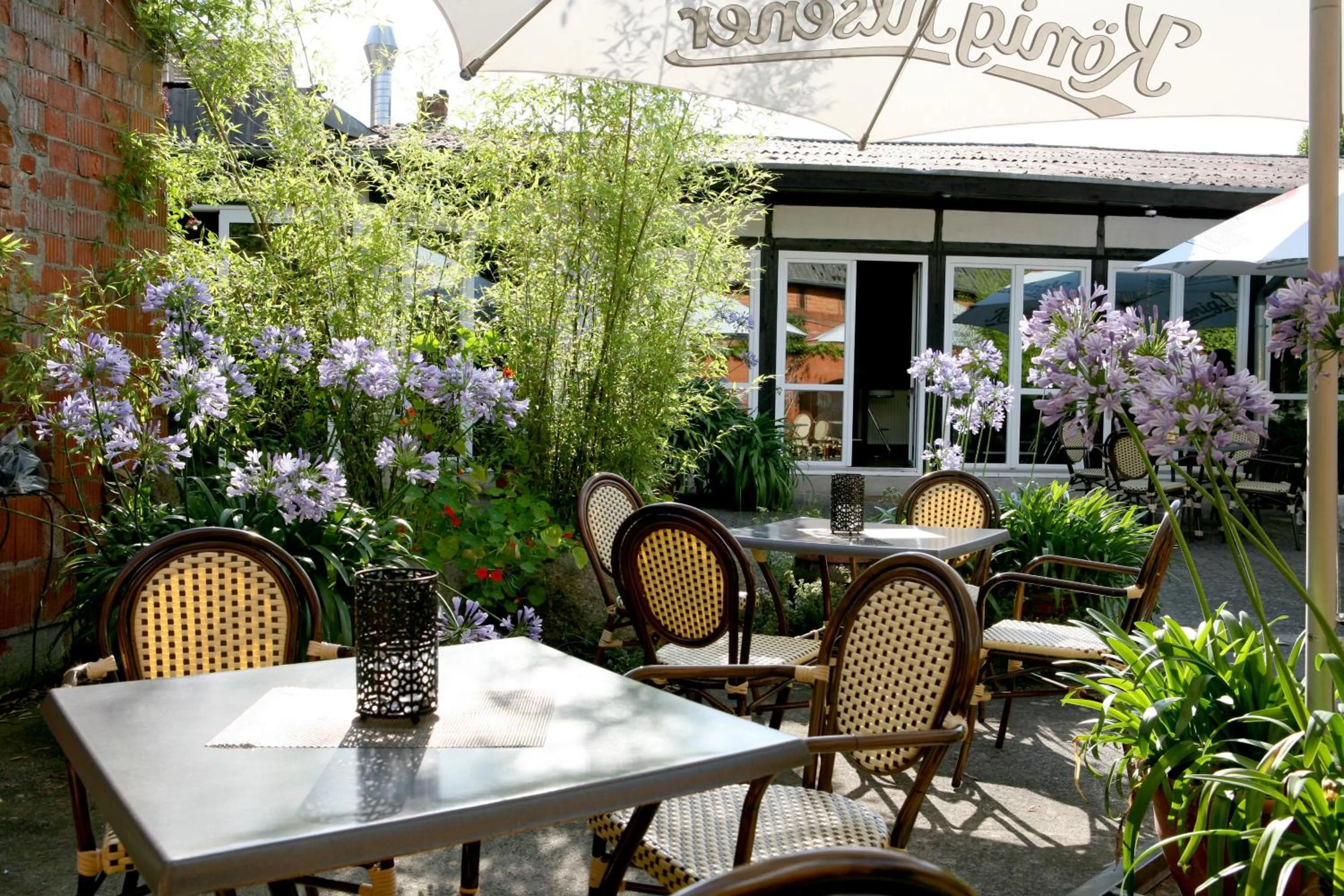 Garden in Nigel Restaurant & Hotel im Wendland