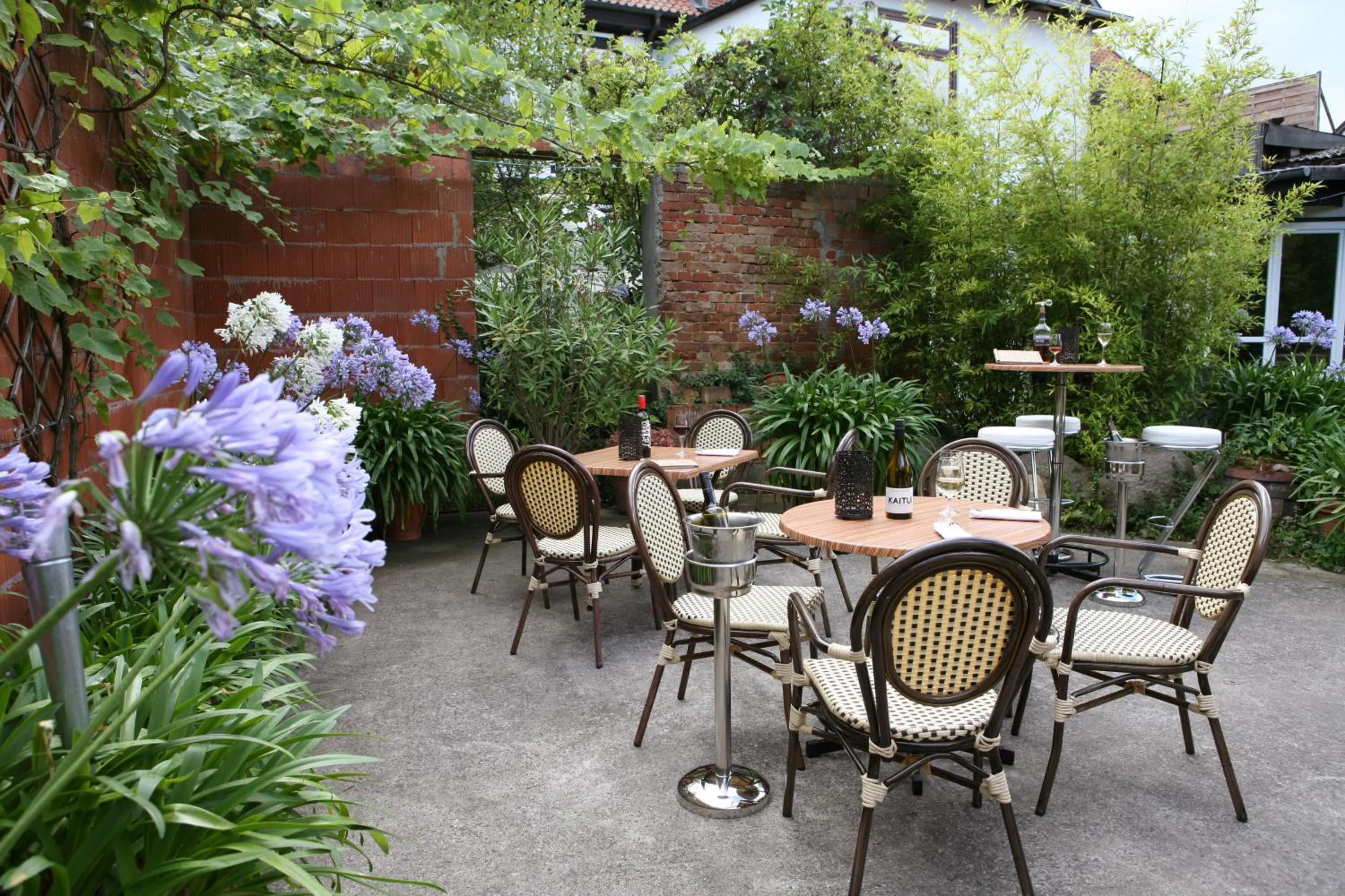 Patio in Nigel Restaurant & Hotel im Wendland