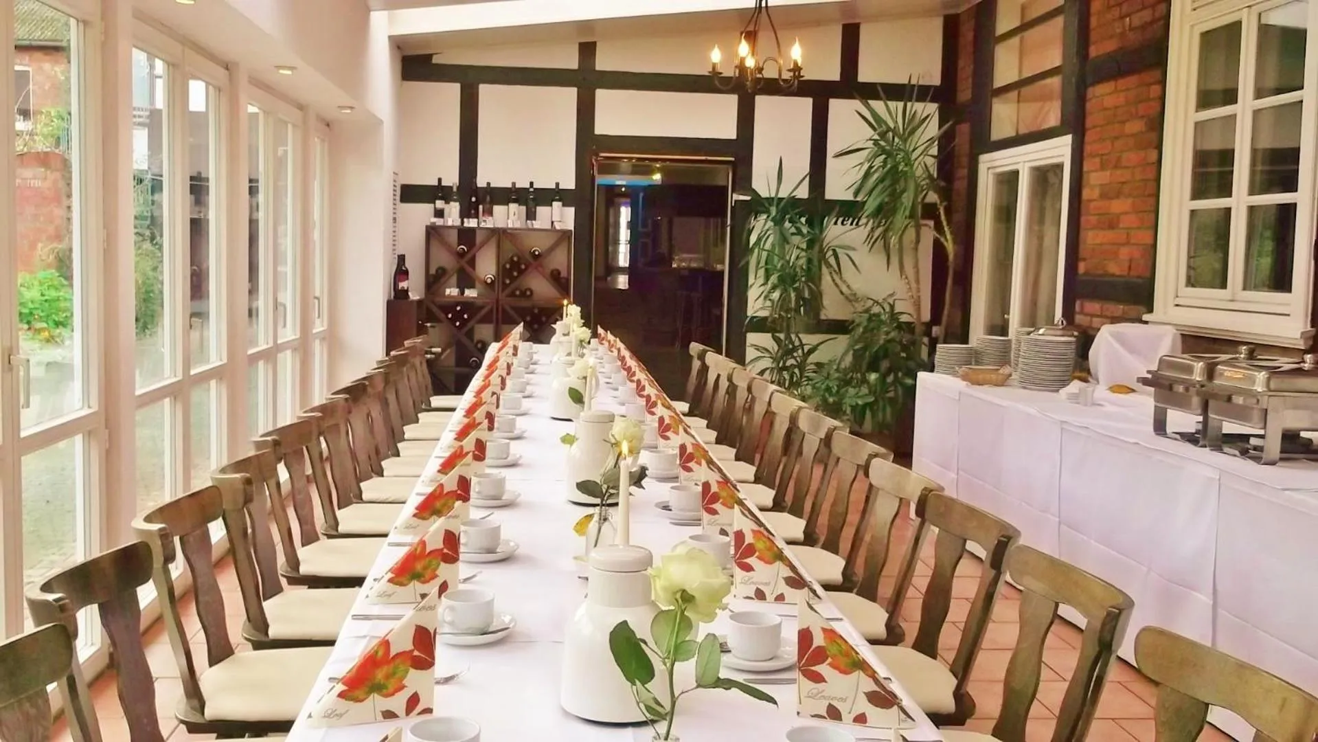 Food and drinks in Nigel Restaurant & Hotel im Wendland