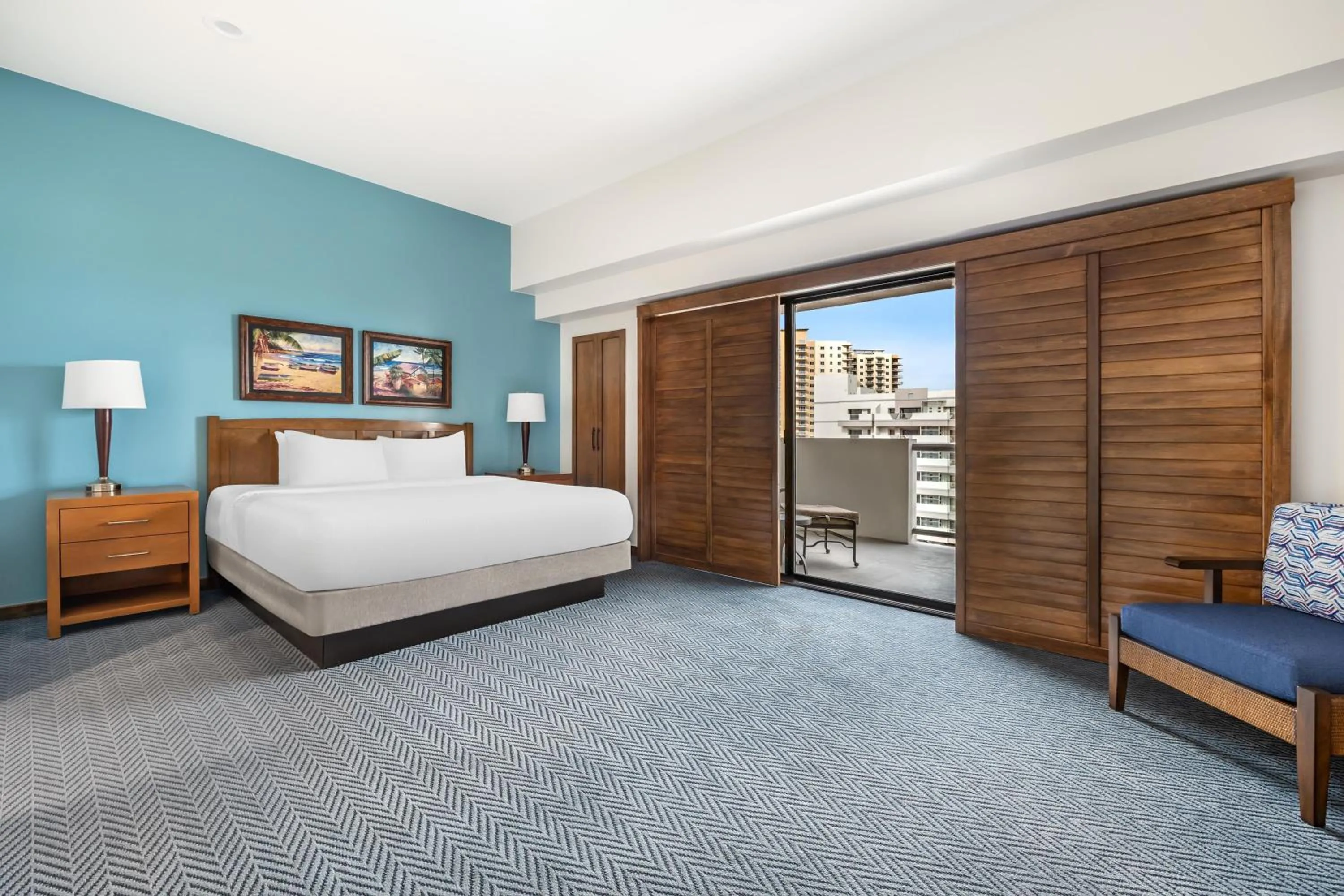 Bed in Hilton Vacation Club Cancun Resort Las Vegas