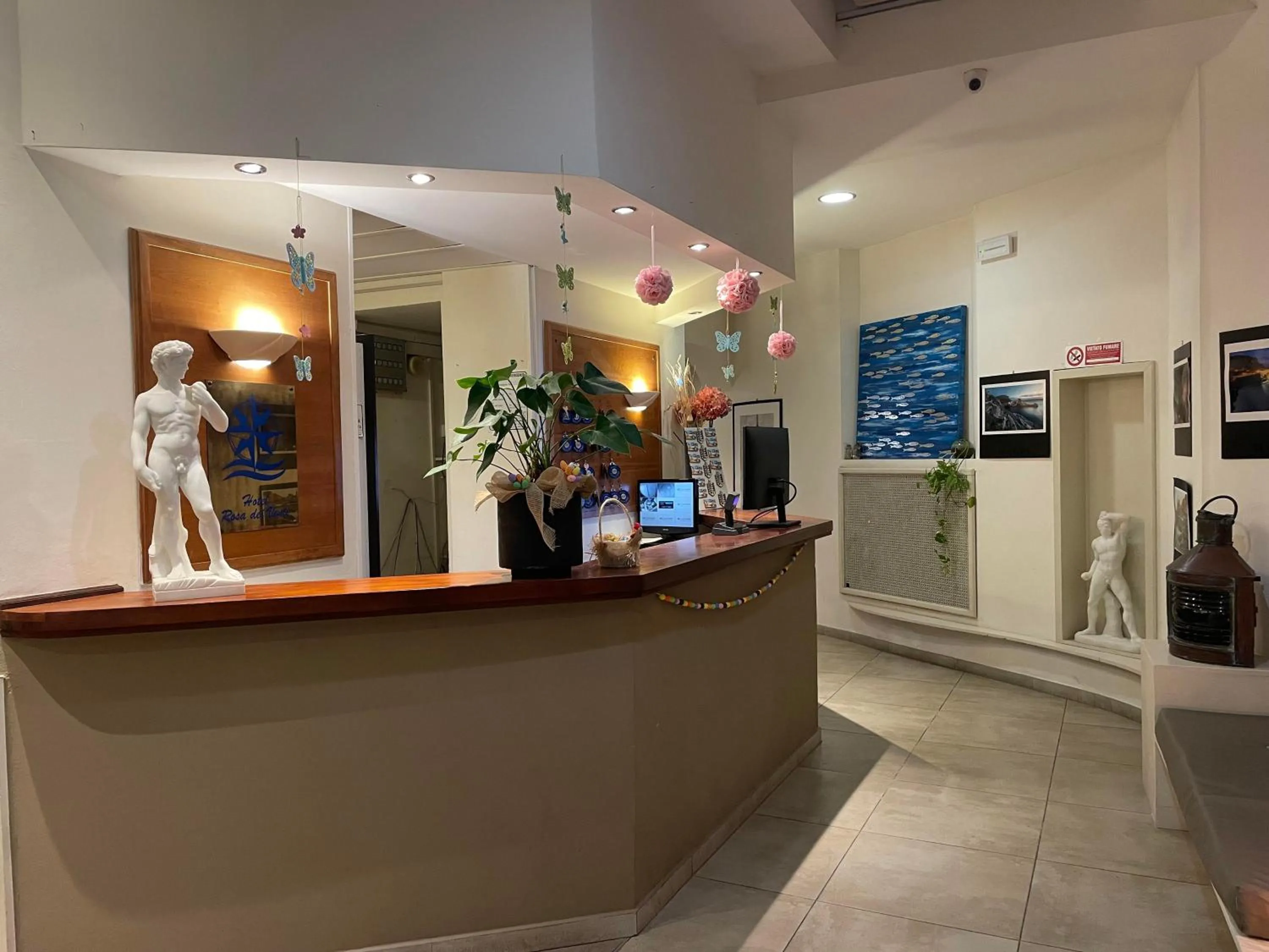Lobby or reception in Hotel Rosa Dei Venti