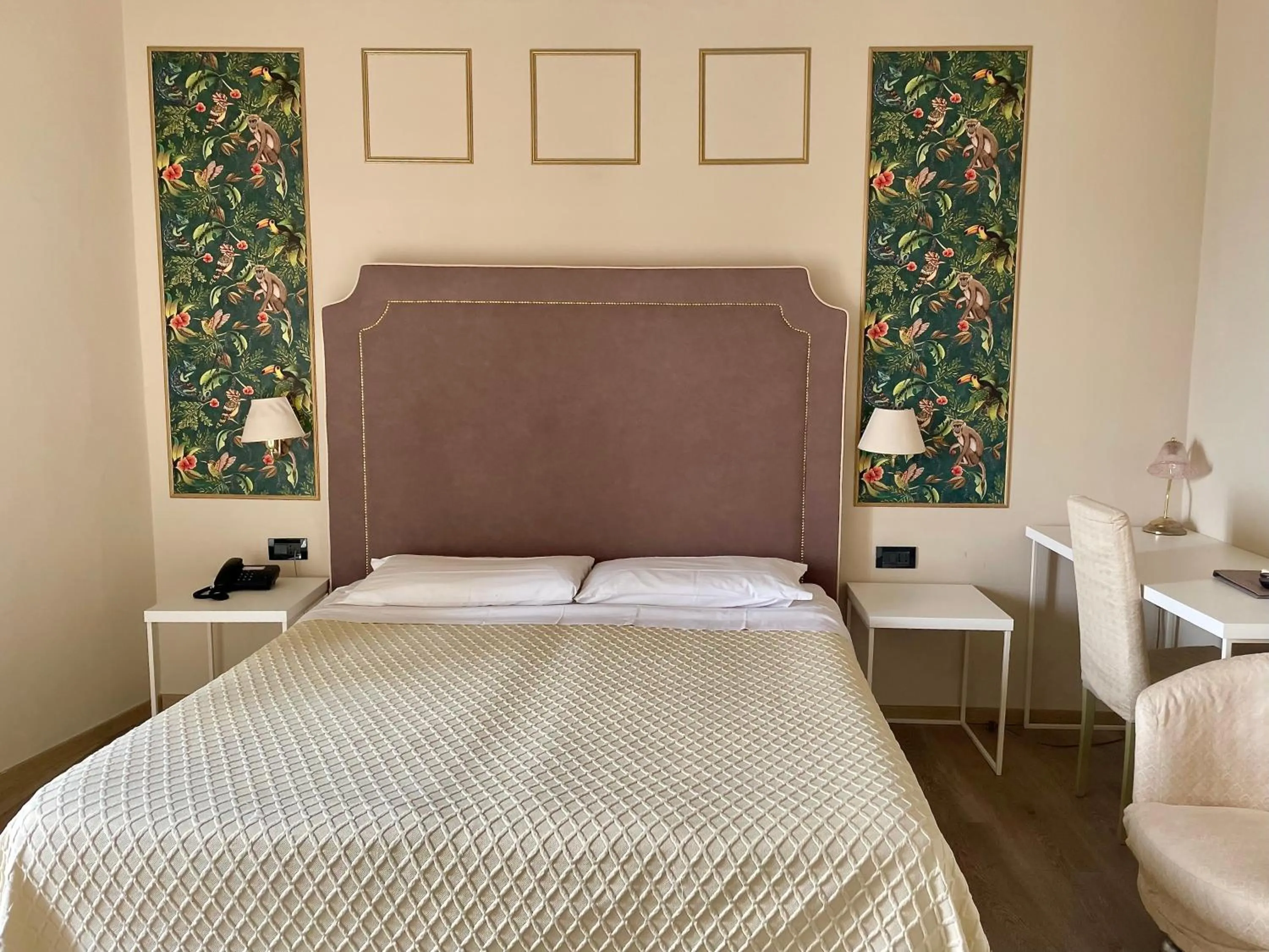 Bed in Hotel Rosa Dei Venti