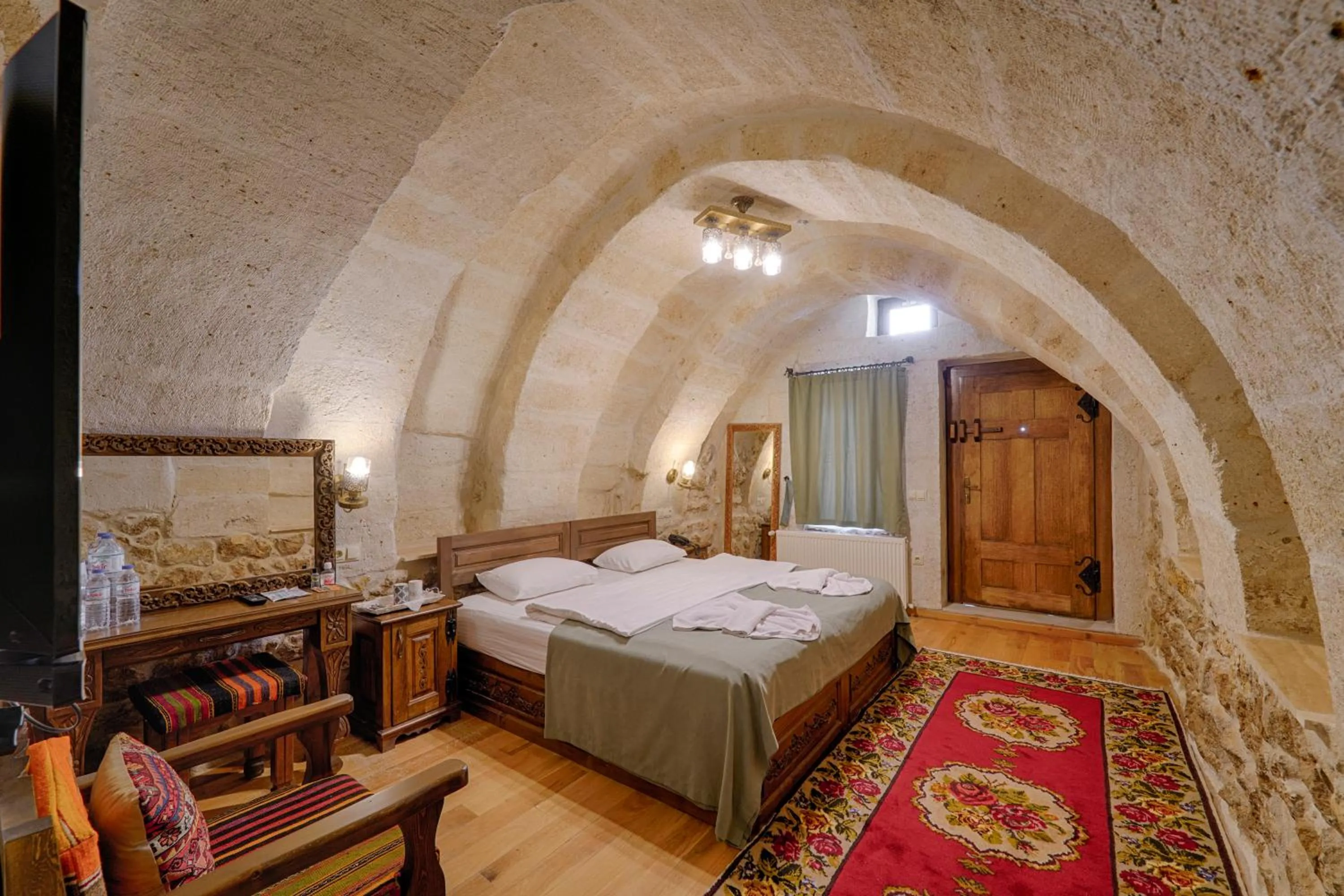 Bed in Yoruk Stone House