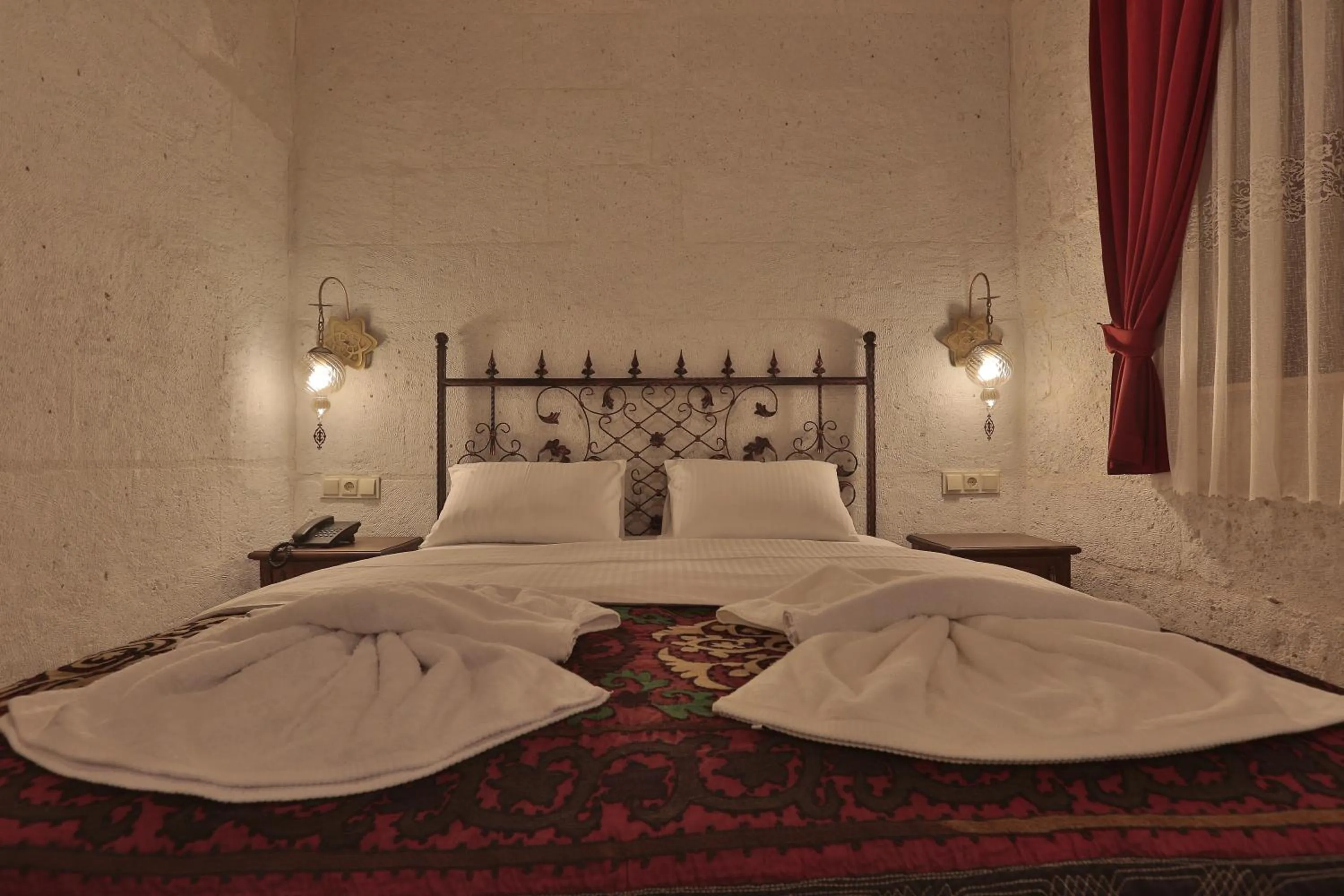 Bed in Yoruk Stone House