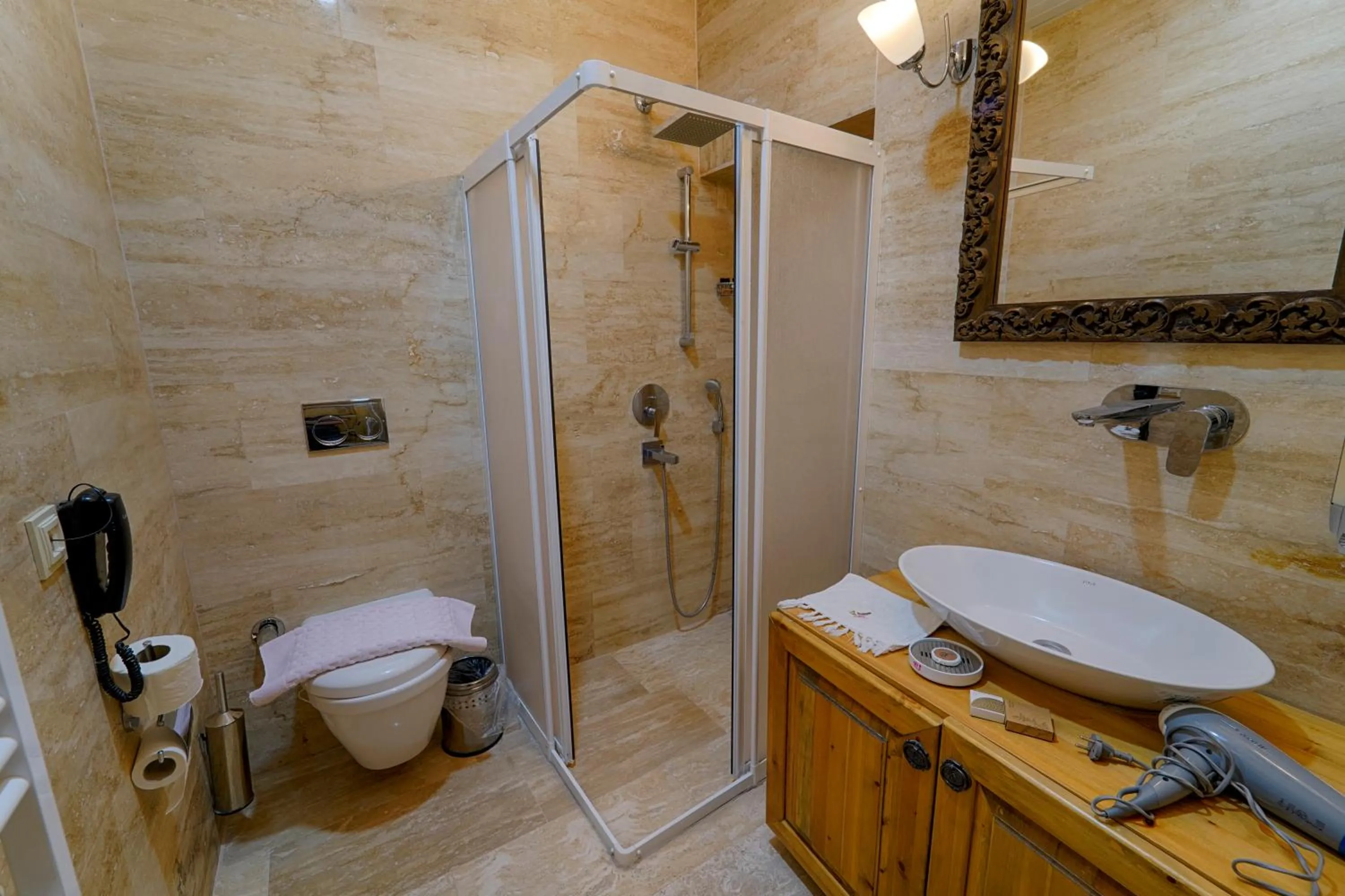 Bathroom in Yoruk Stone House