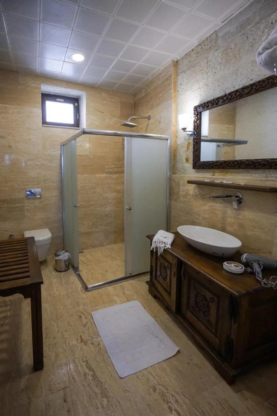 Shower in Yoruk Stone House