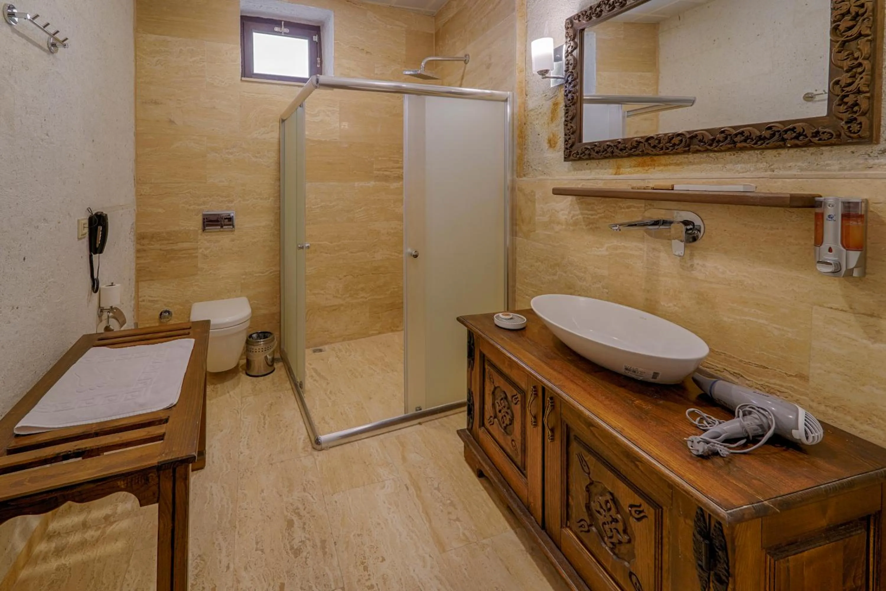 Bathroom in Yoruk Stone House