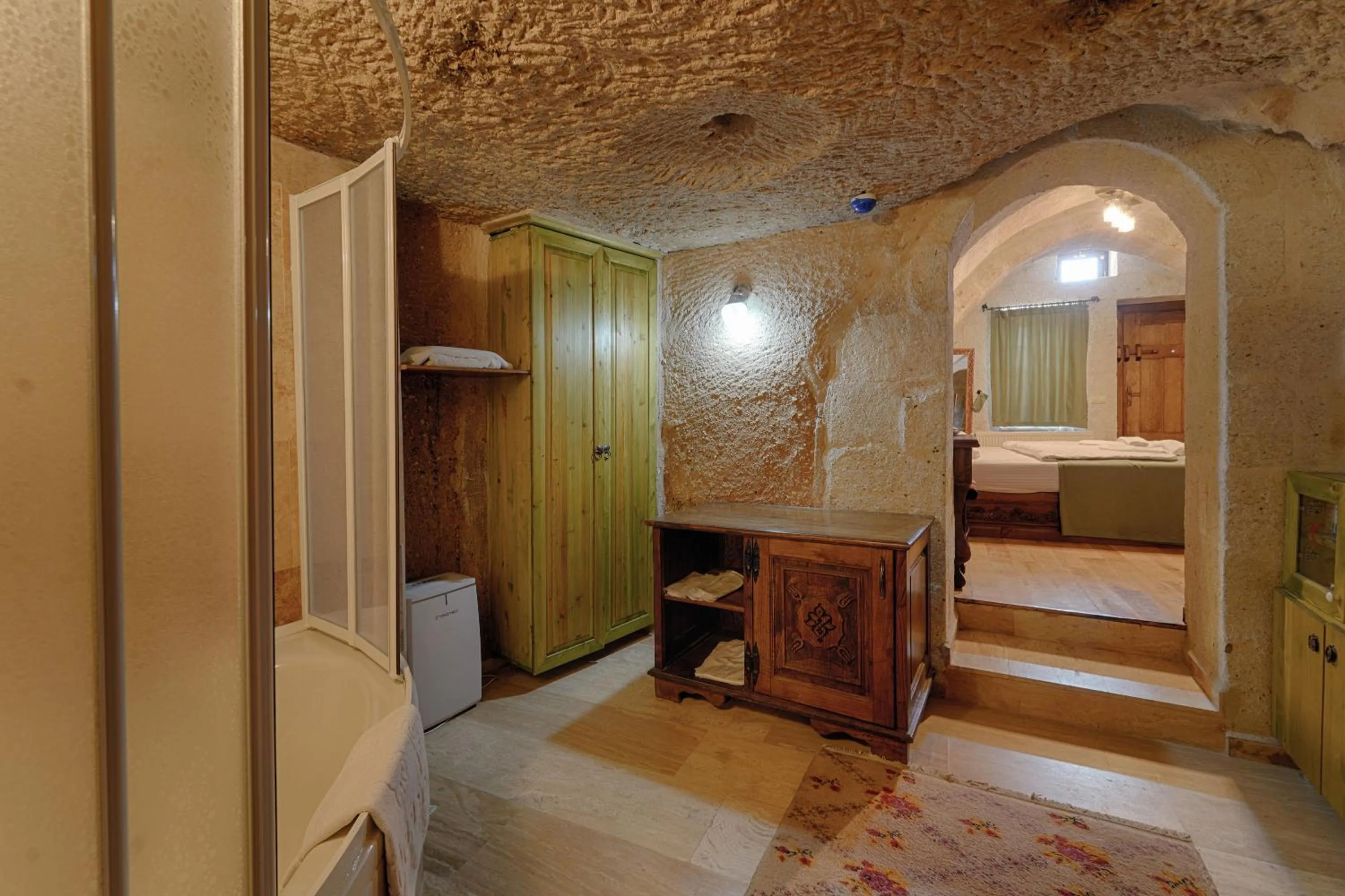Bathroom in Yoruk Stone House