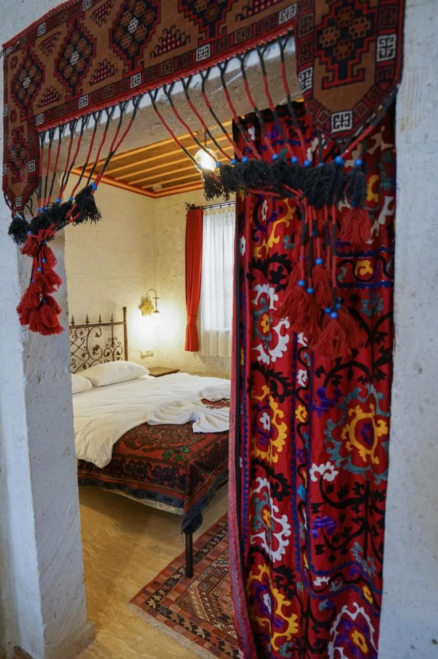 Bed in Yoruk Stone House