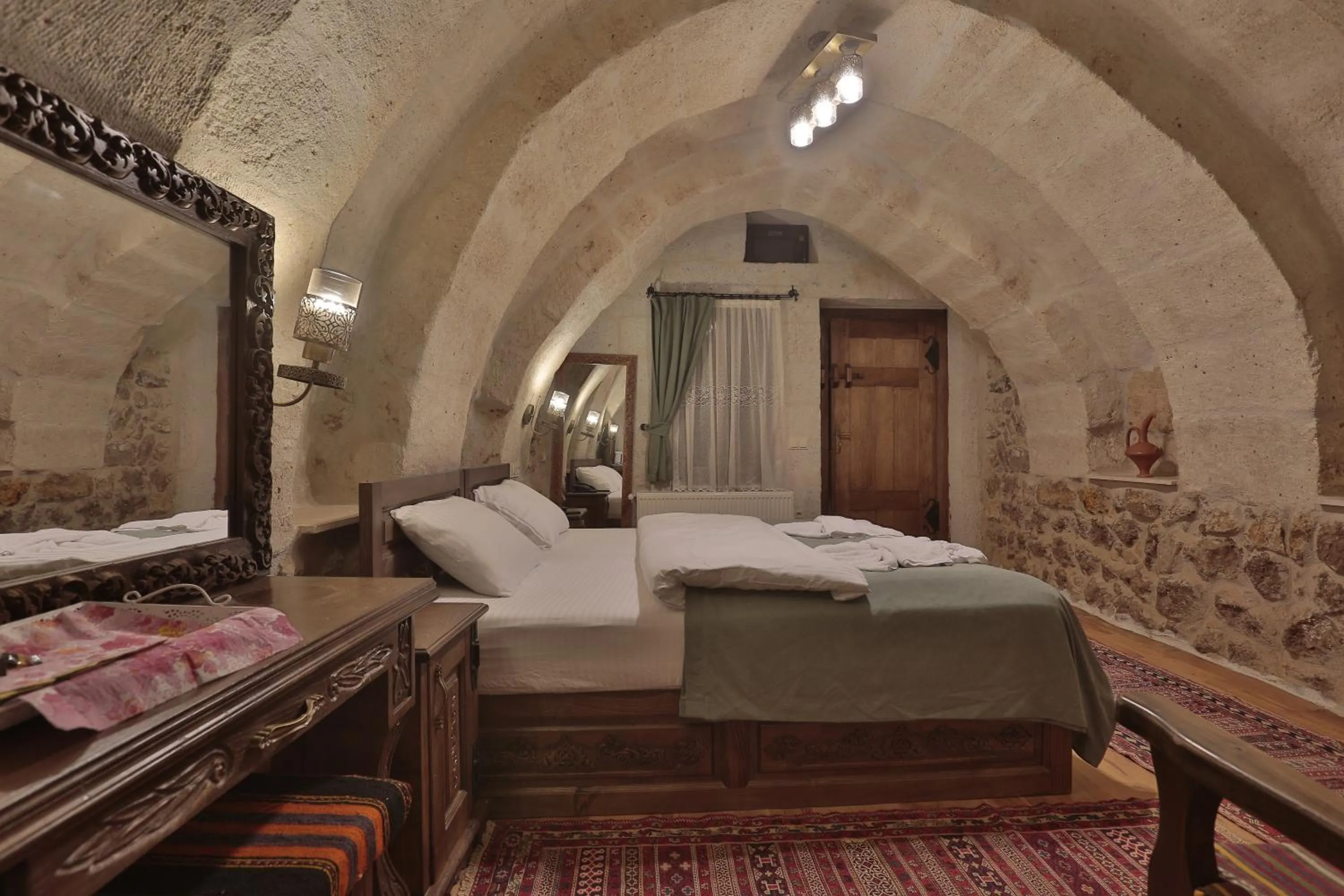 Bed in Yoruk Stone House