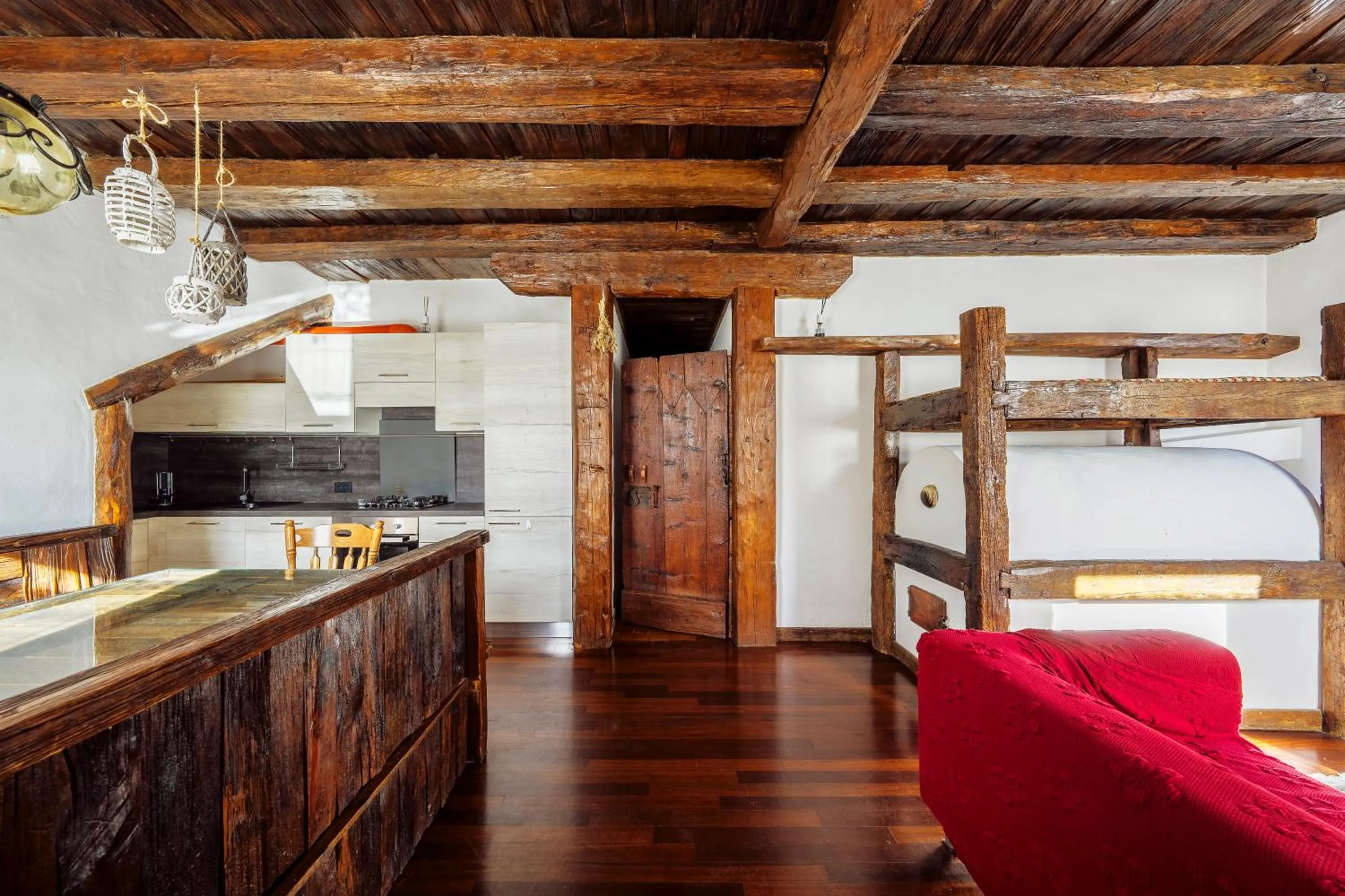 Kitchen or kitchenette in Barisetti Sport Hotel