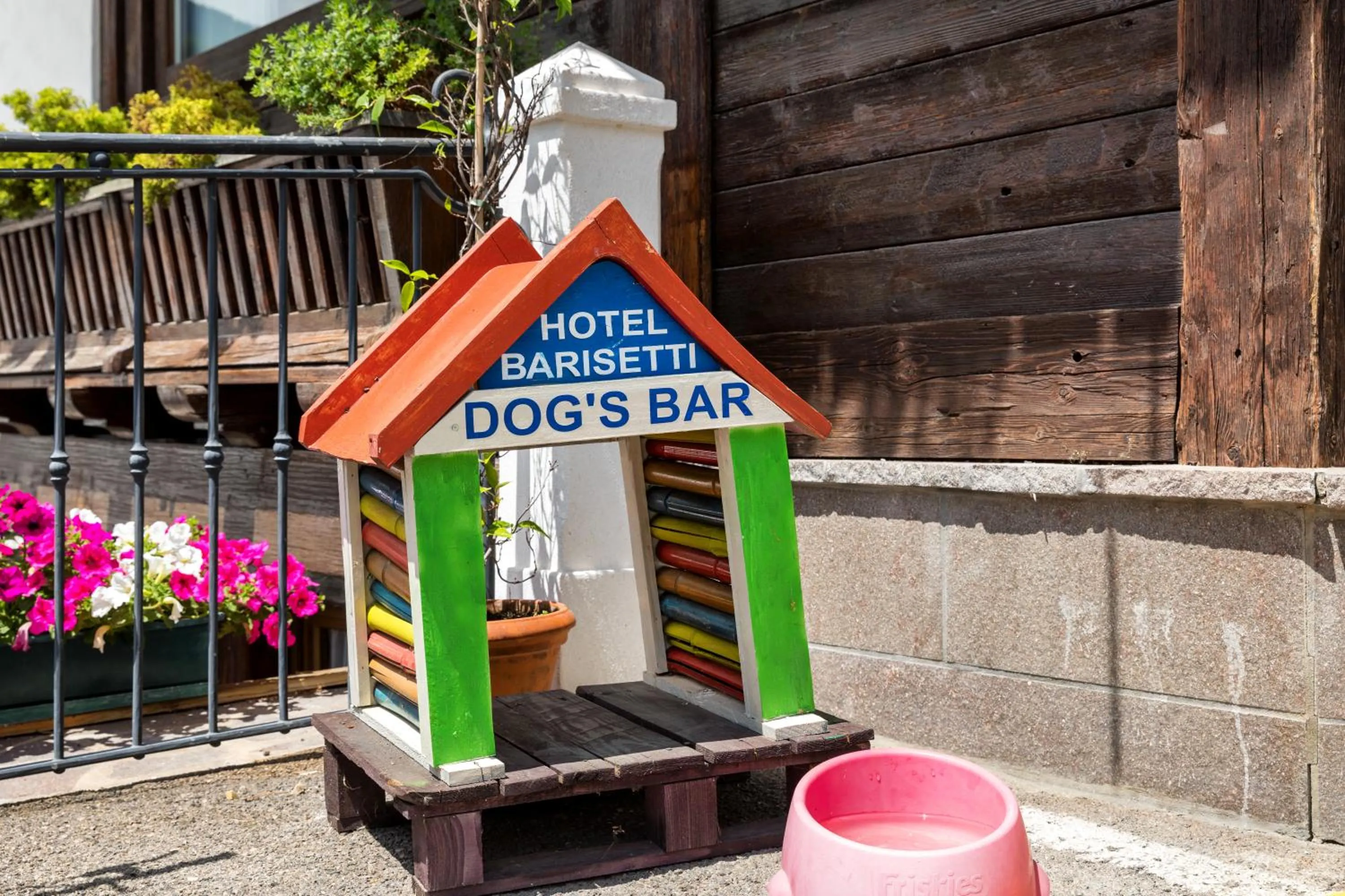 Property logo or sign in Barisetti Sport Hotel