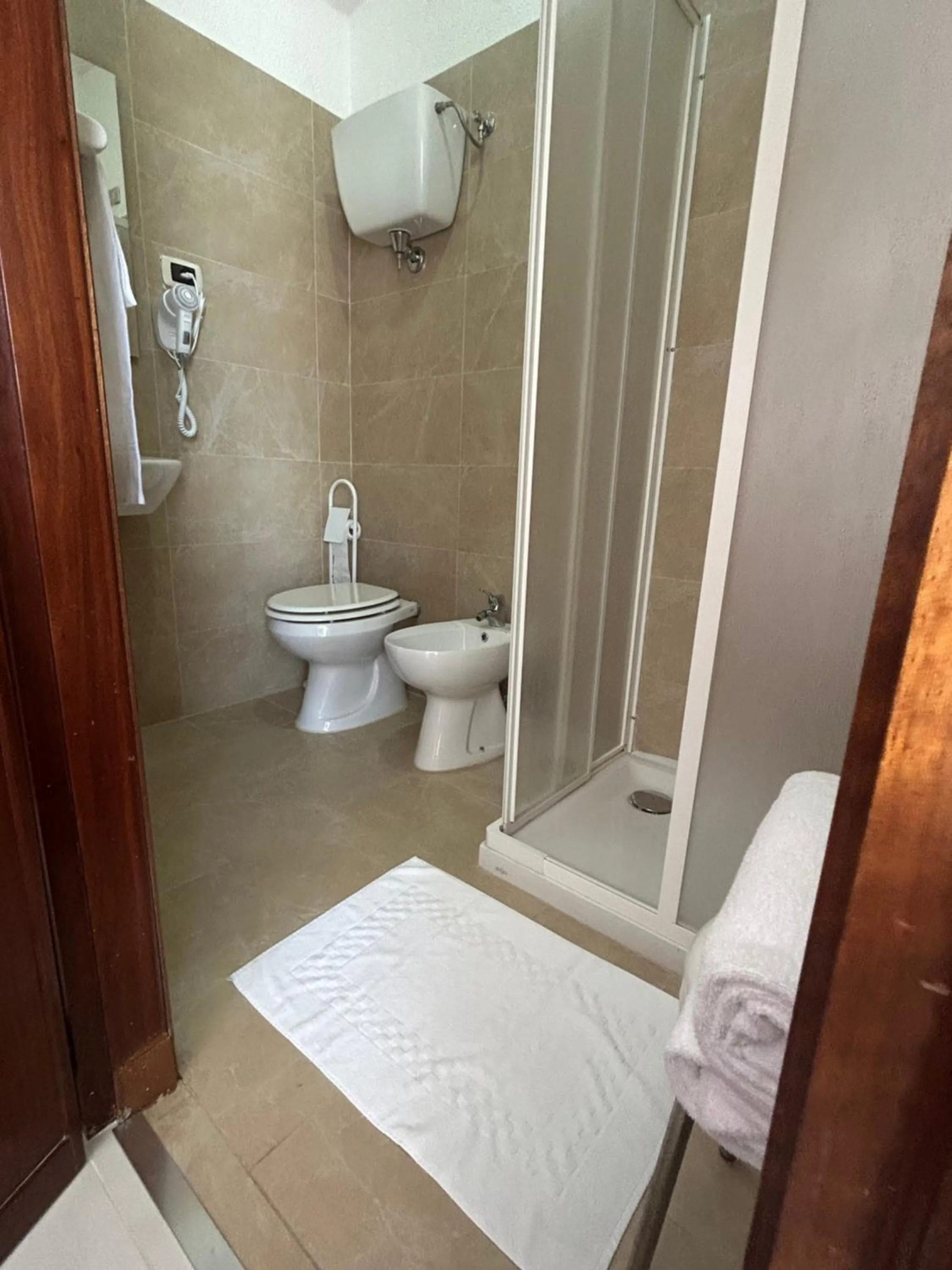 Shower in Hotel Belvedere