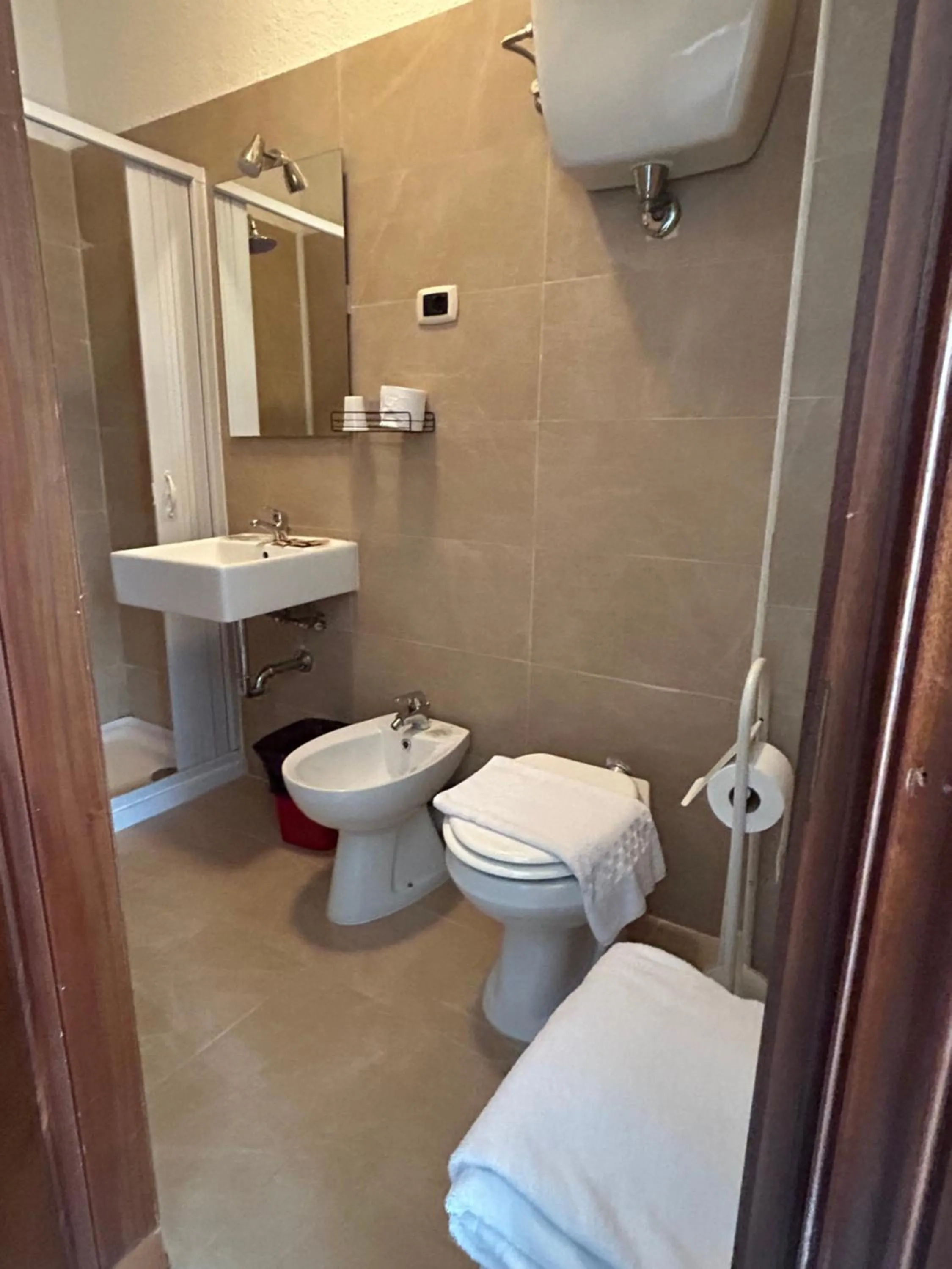 Toilet in Hotel Belvedere