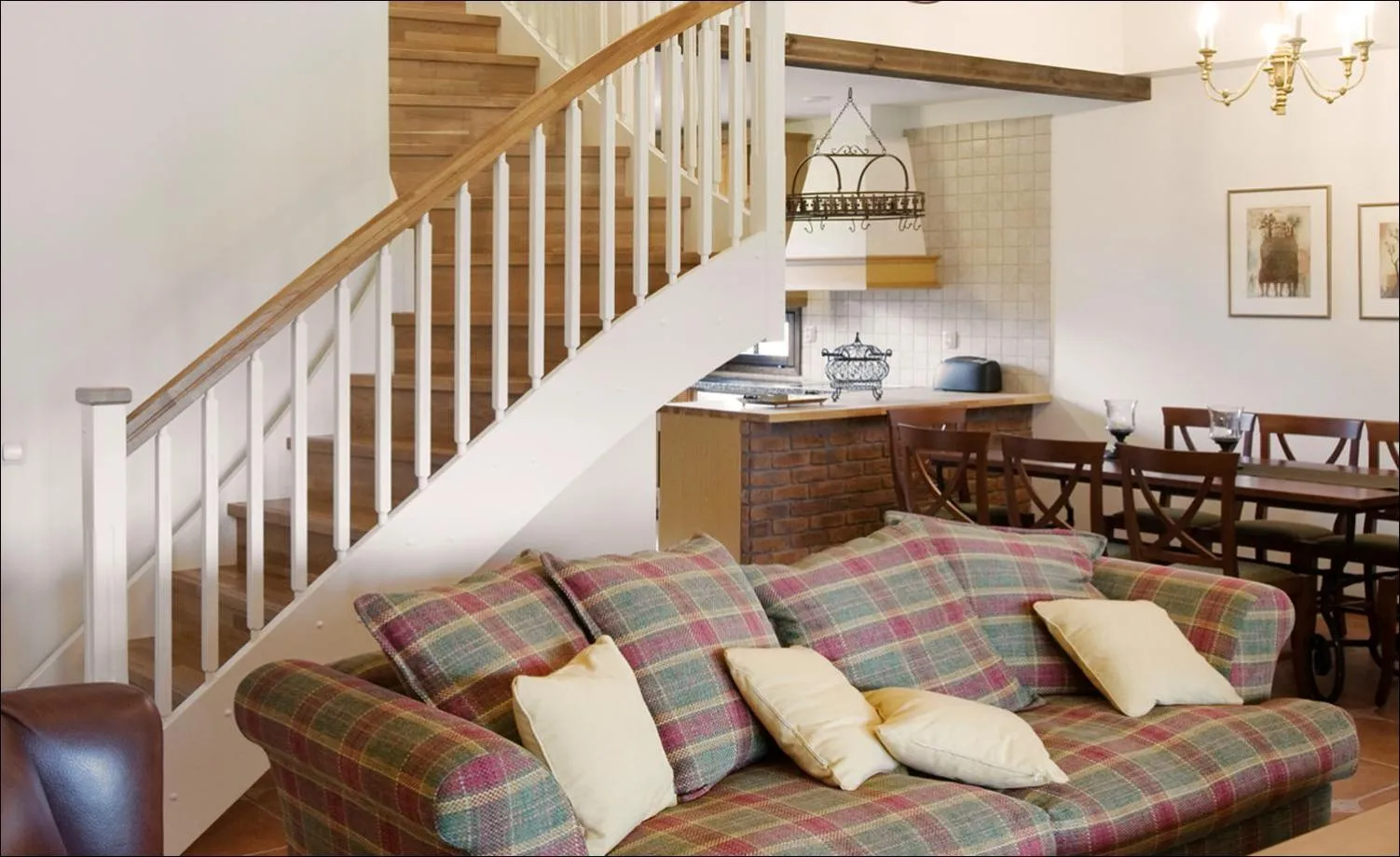 Seating area in Tahko Golden Resort