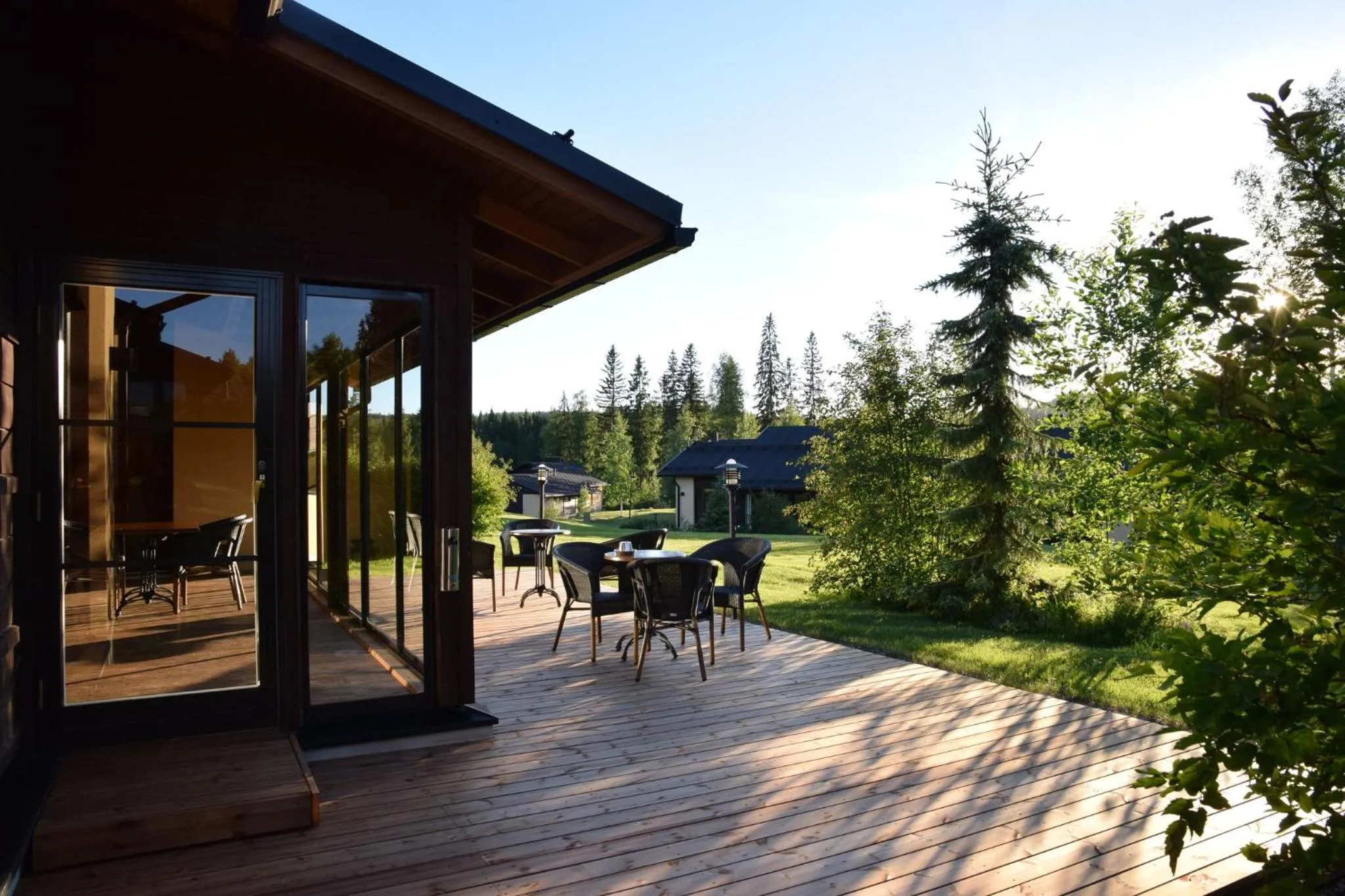 Patio in Tahko Golden Resort