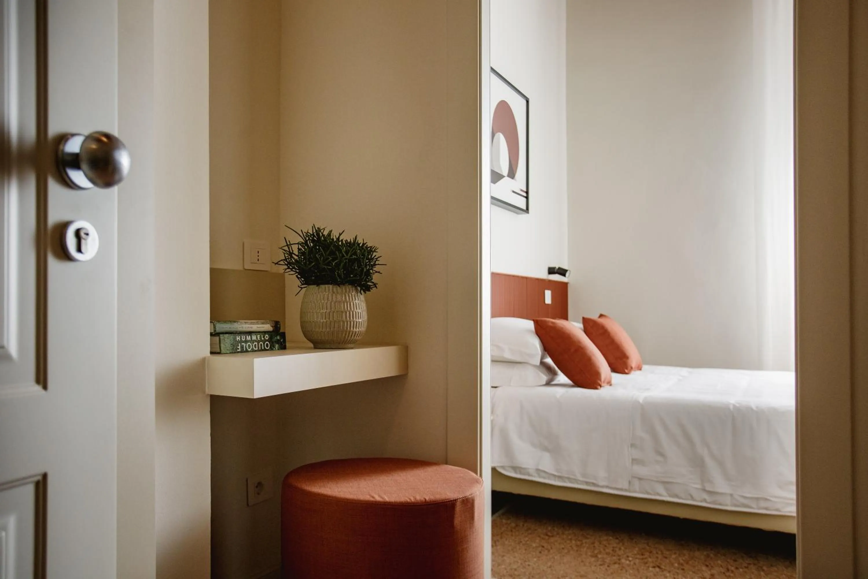 Bed in Hotel San Marco Sestola