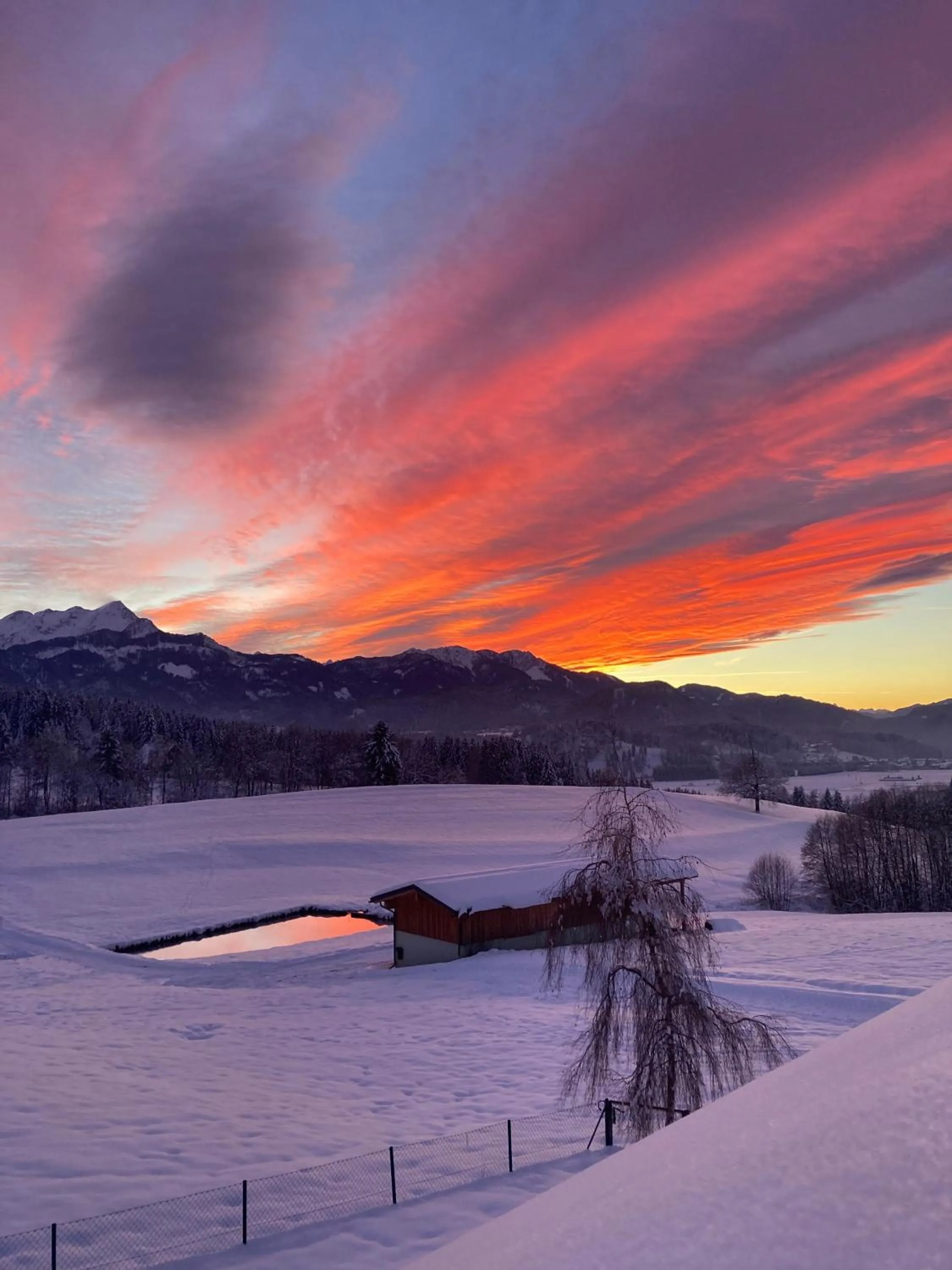 Natural landscape in Hotel Streklhof