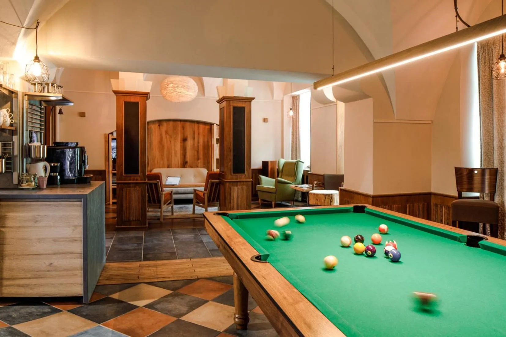 Billiard in Hygge Hotel U Zvonu