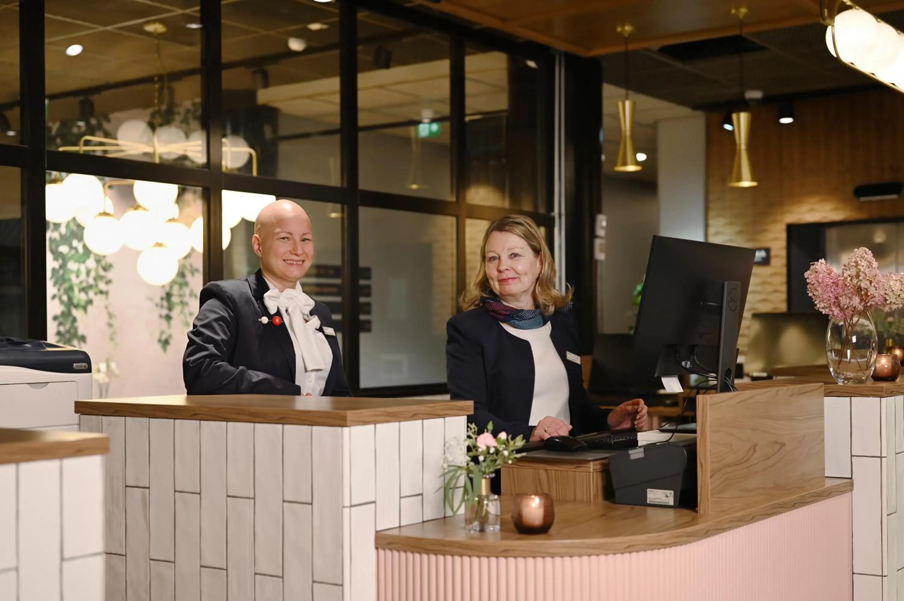 Lobby or reception in Original Sokos Hotel Vaakuna Kouvola